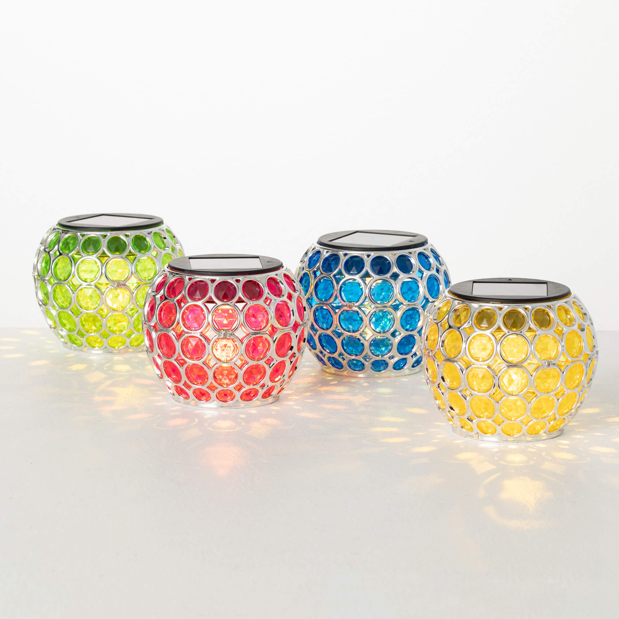 RAINBOW GEM SOLAR LIGHT SET 4