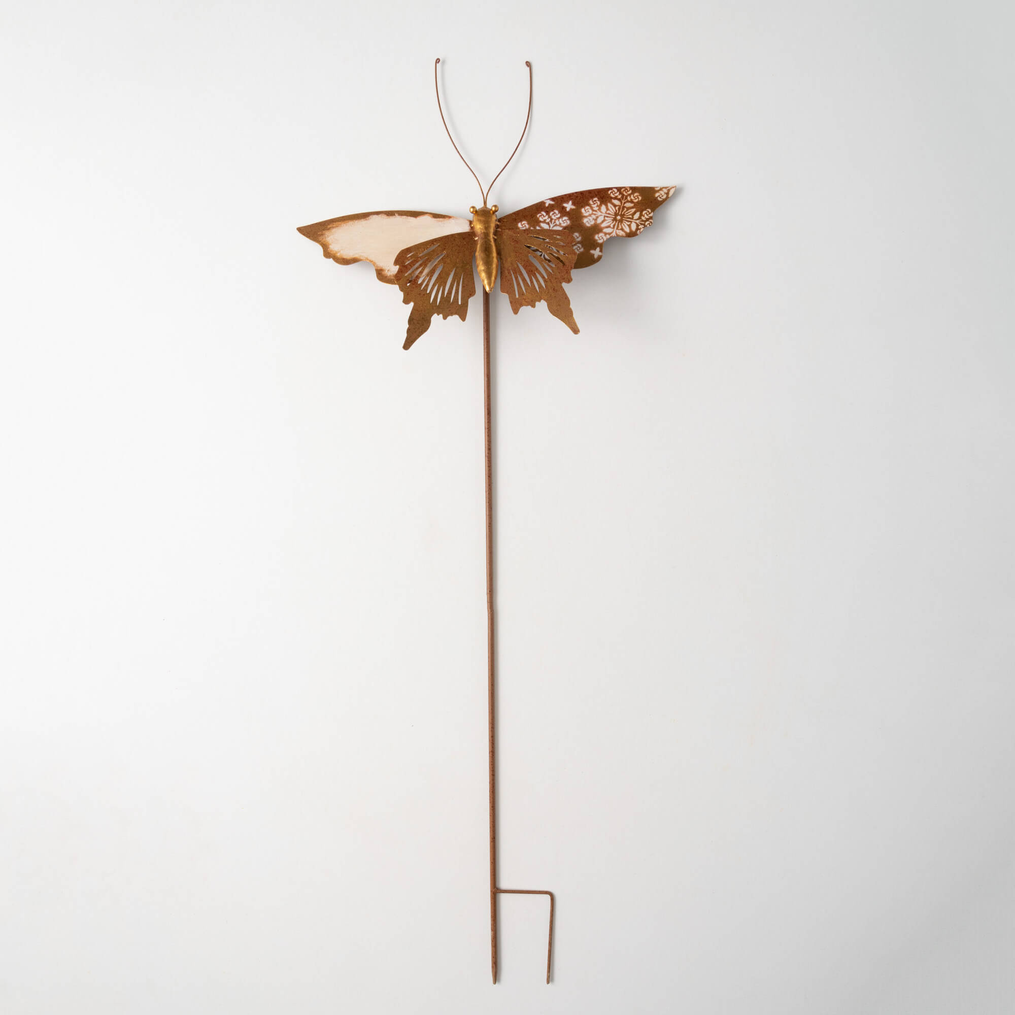 COPPER BUTTERFLY GARDEN STAKE