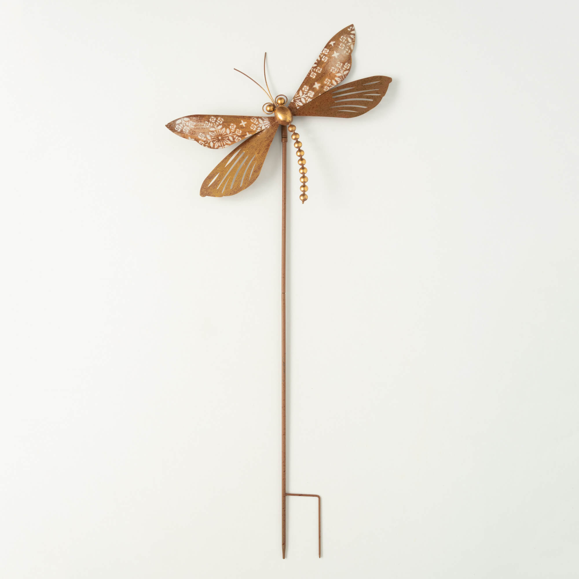 COPPER DRAGONFLY GARDEN STAKE