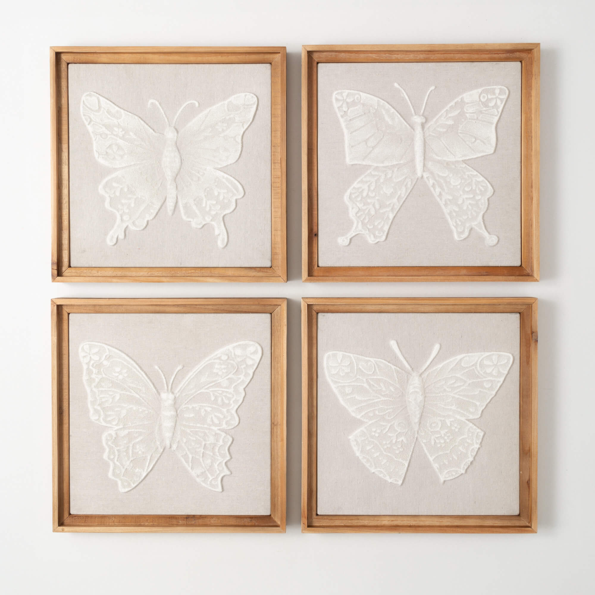 BUTTERFLY WALL DECOR Set 4