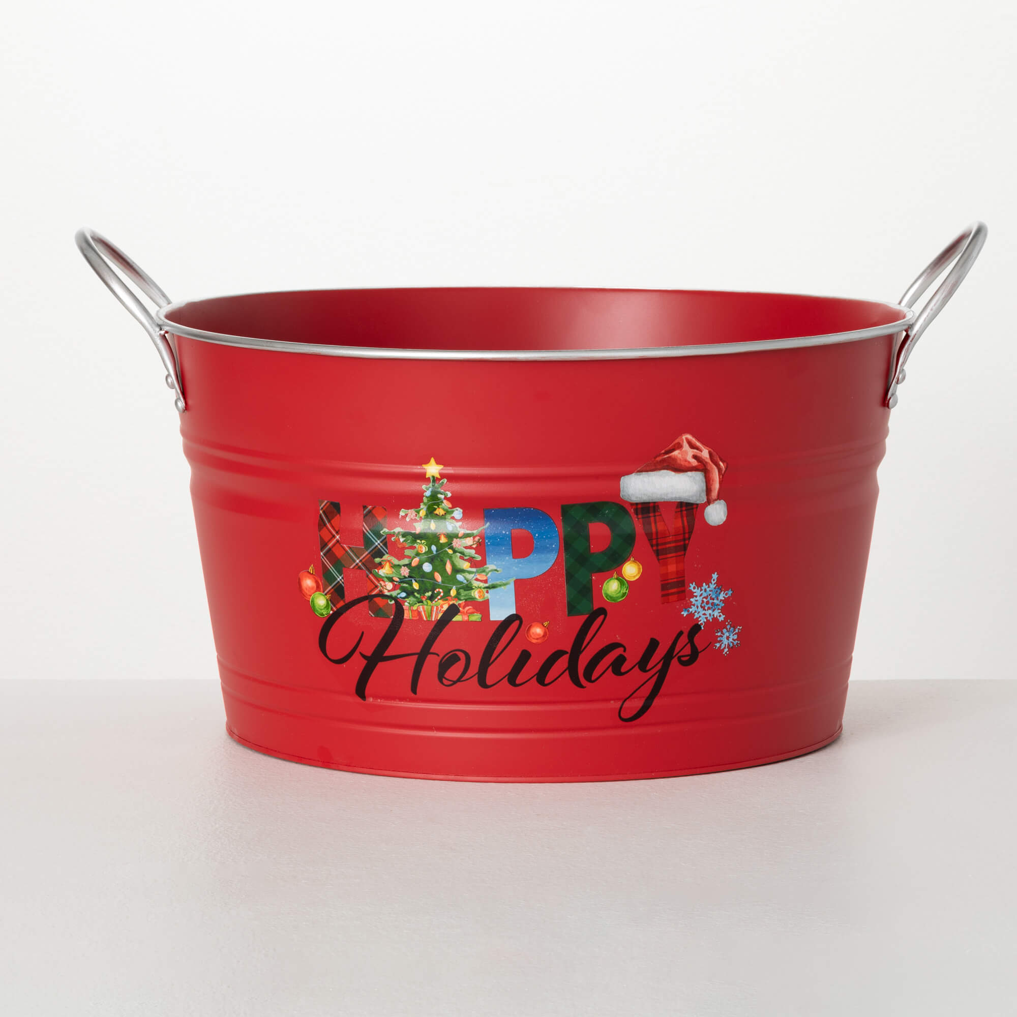 HAPPY HOLIDAYS DRINK TUB