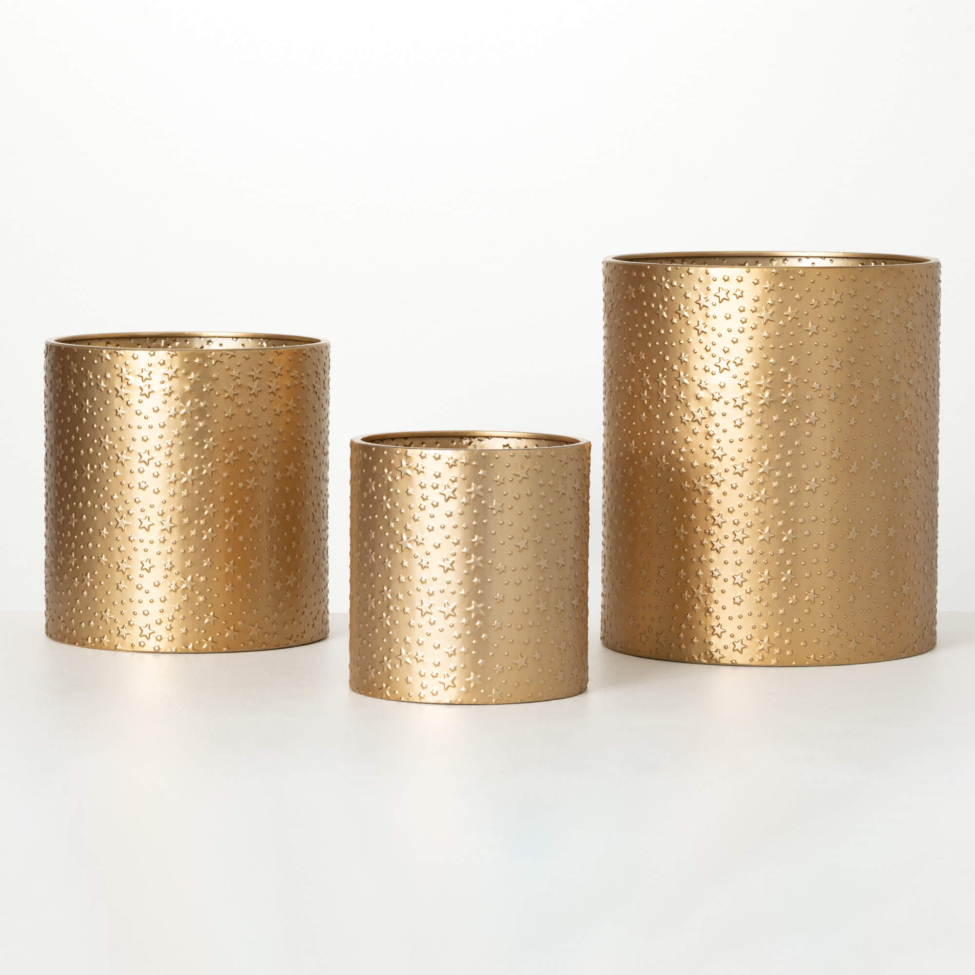 EMBOSSED CONTAINER SET OF 3