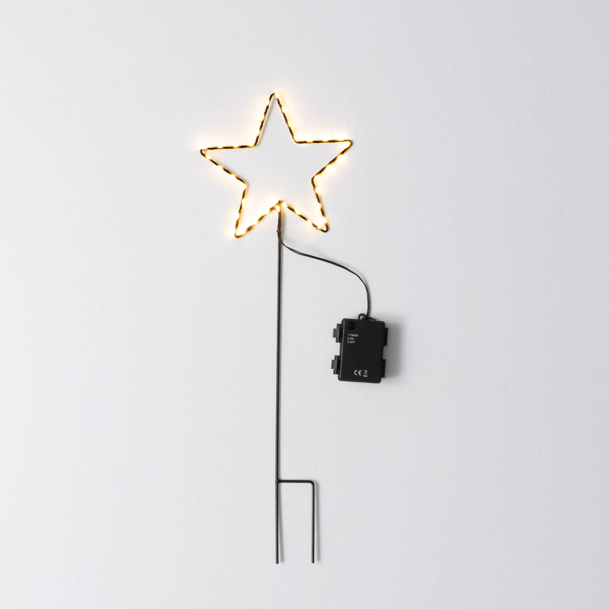 LED CHRISTMAS STAR YARD STAKE