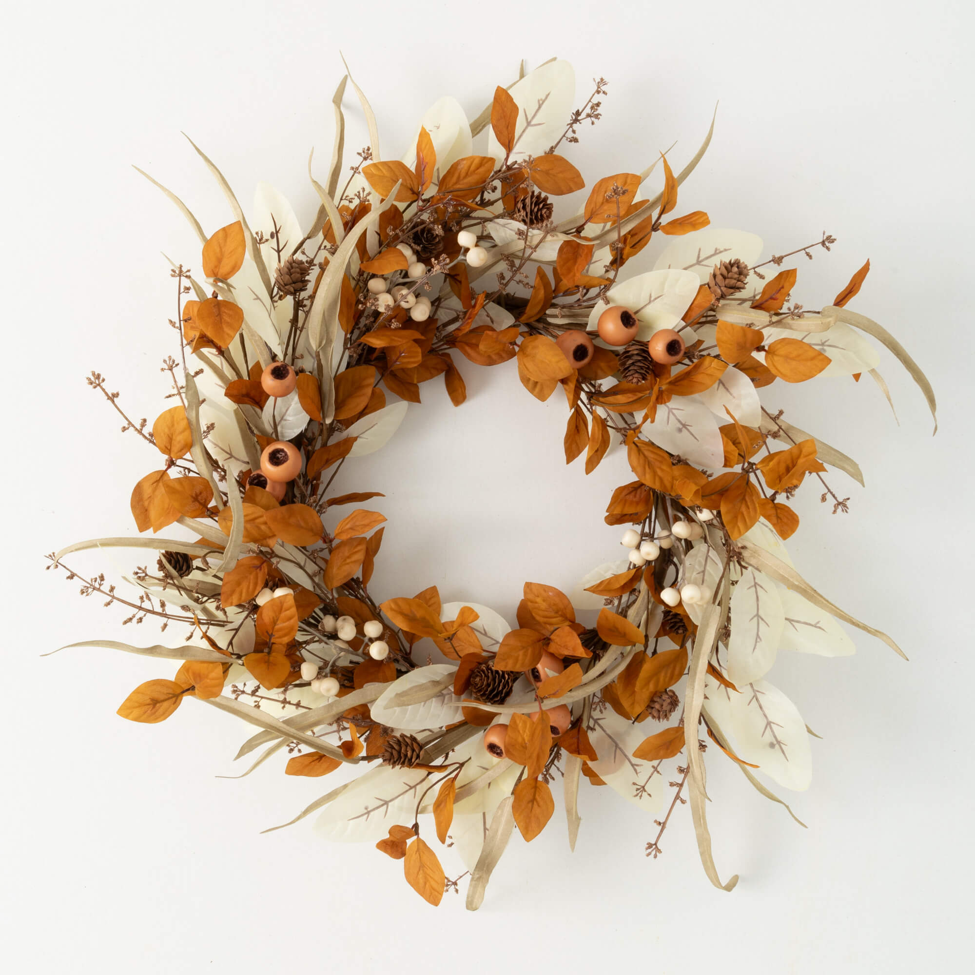 FALL MIXED FOLIAGE WREATH