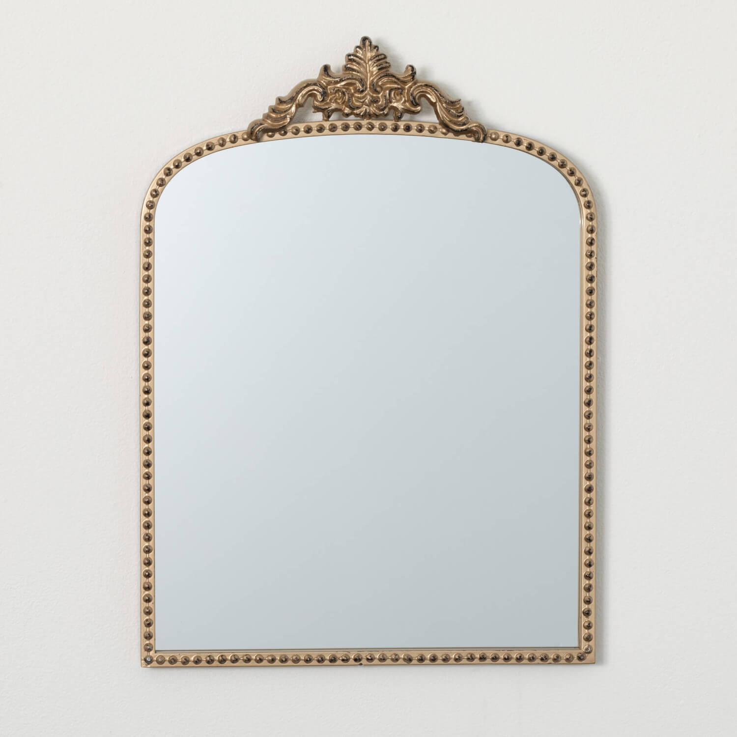 VINTAGE GOLD EDGED WALL MIRROR