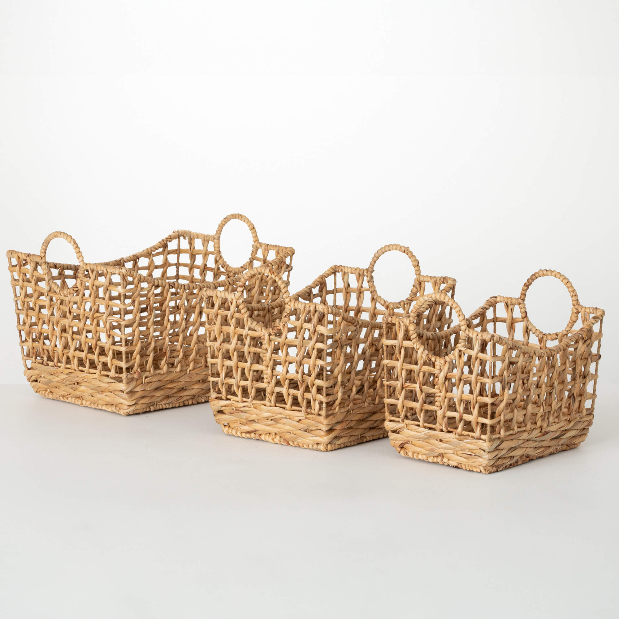 OPEN WEAVE BASKET Set 3