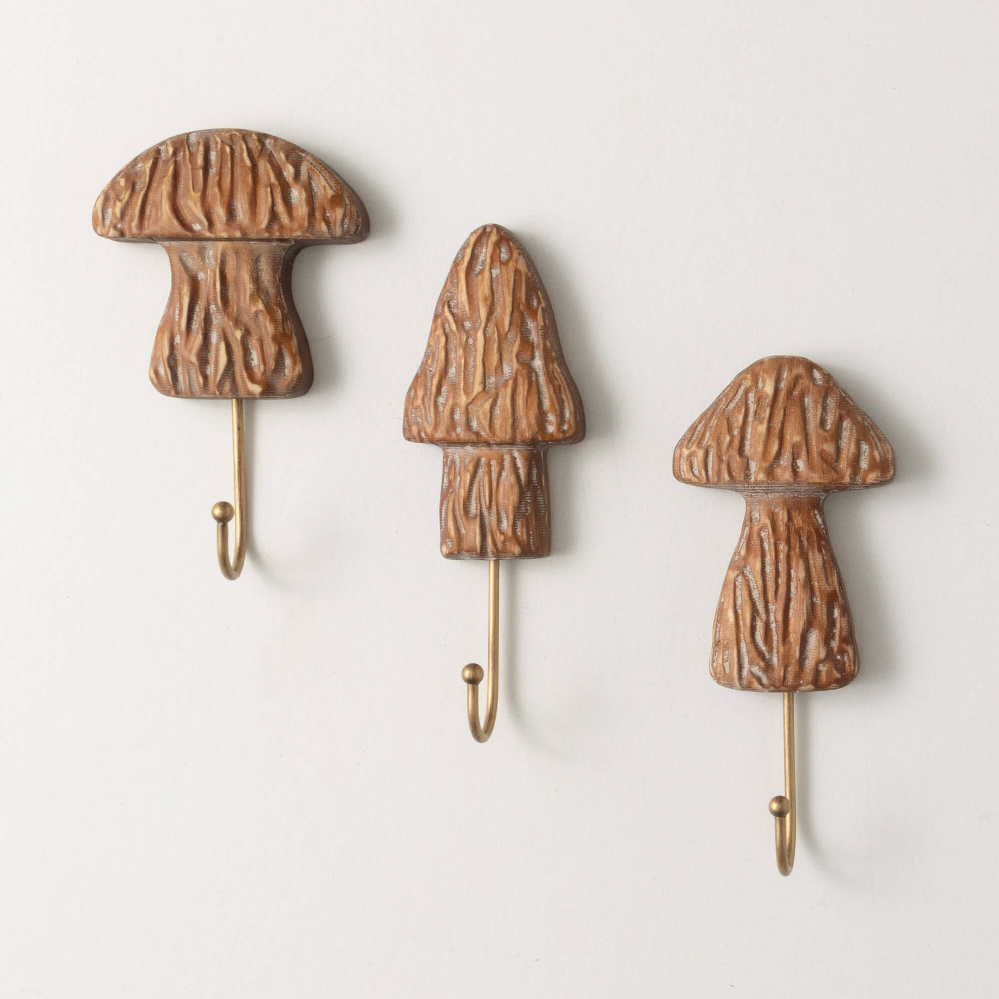 MUSHROOM WALL HOOK Set 3