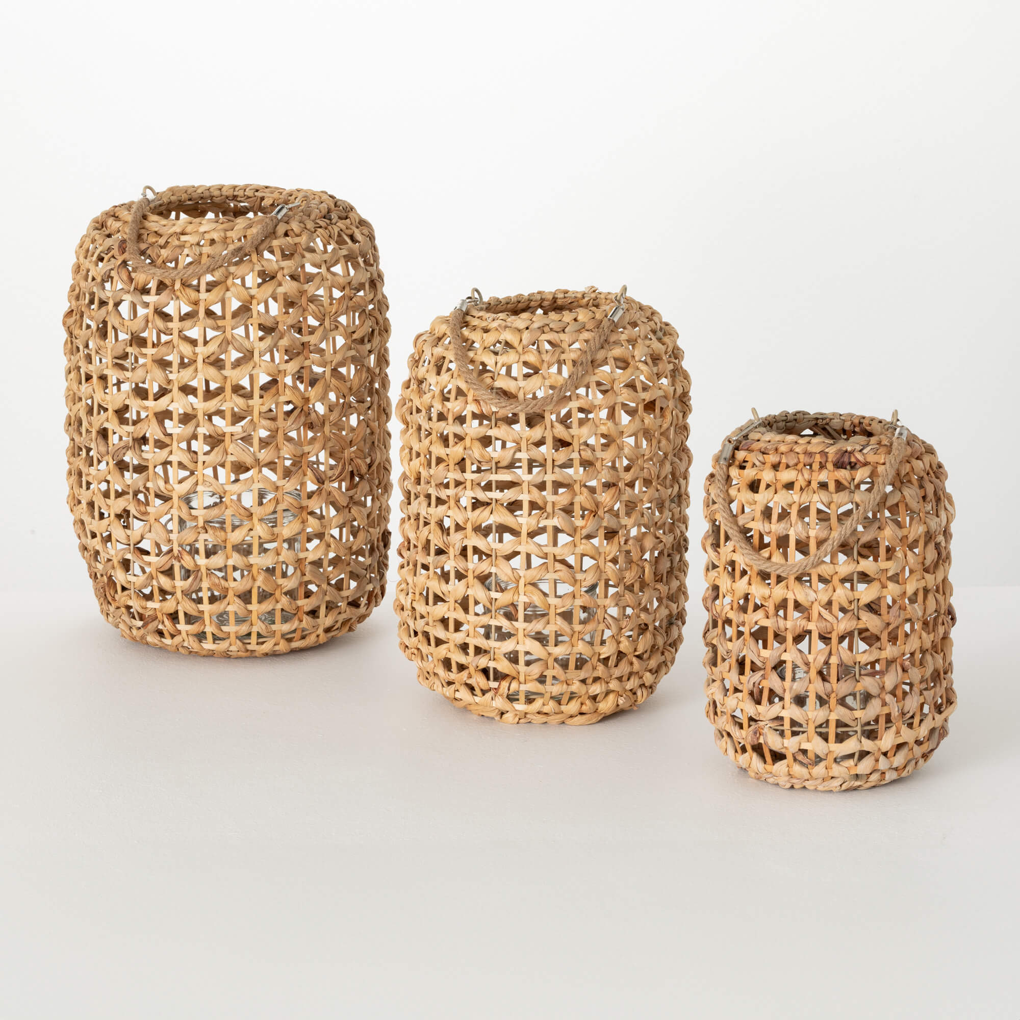 WOVEN LANTERN Set 3