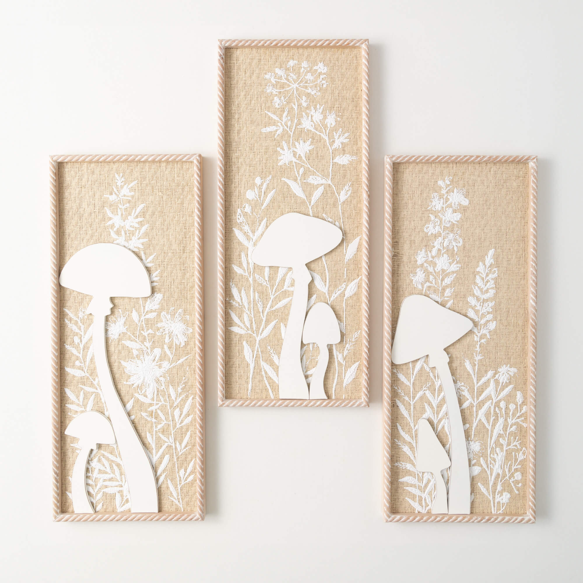 MUSHROOM WALL DECOR Set 3