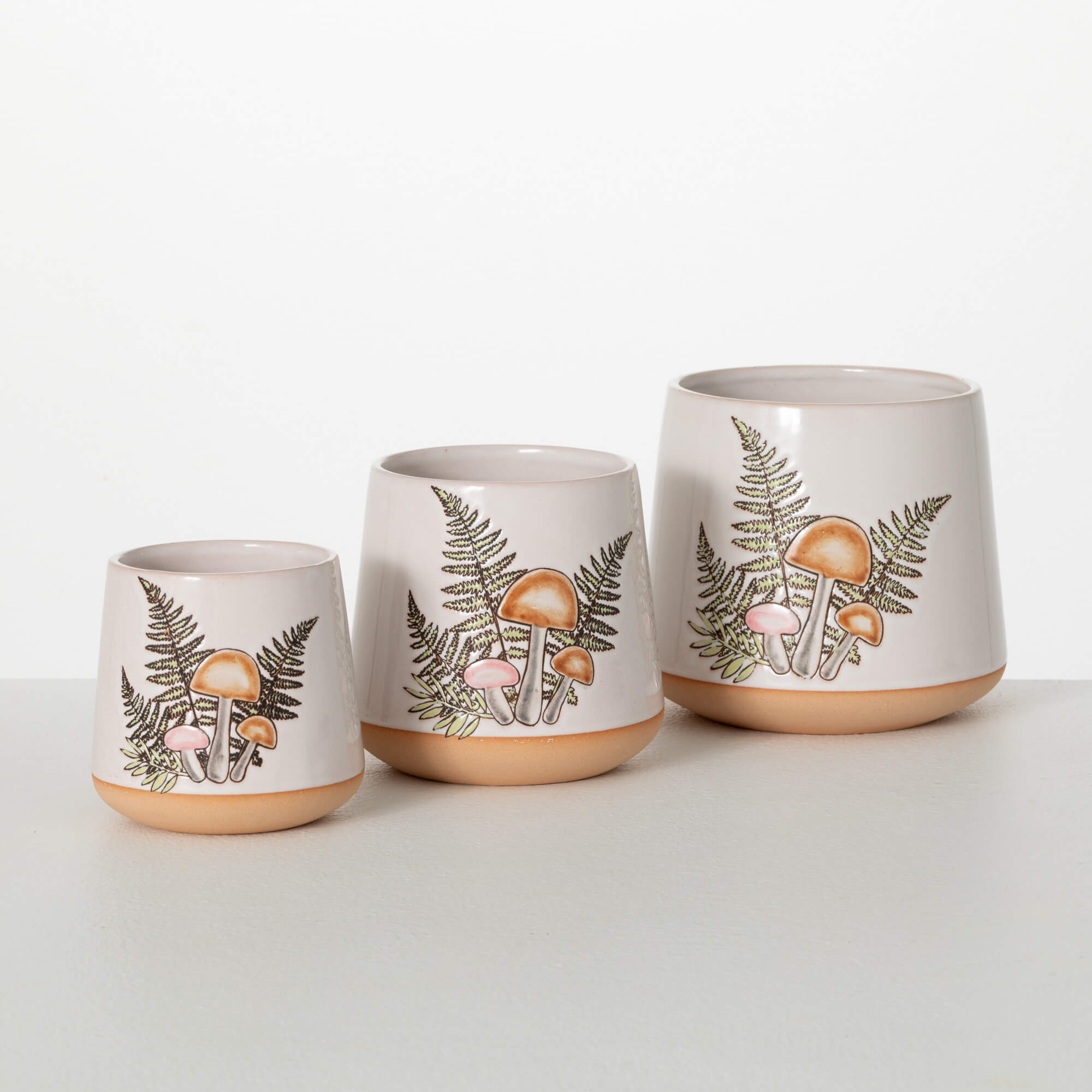 MUSHROOM CONTAINER Set 3