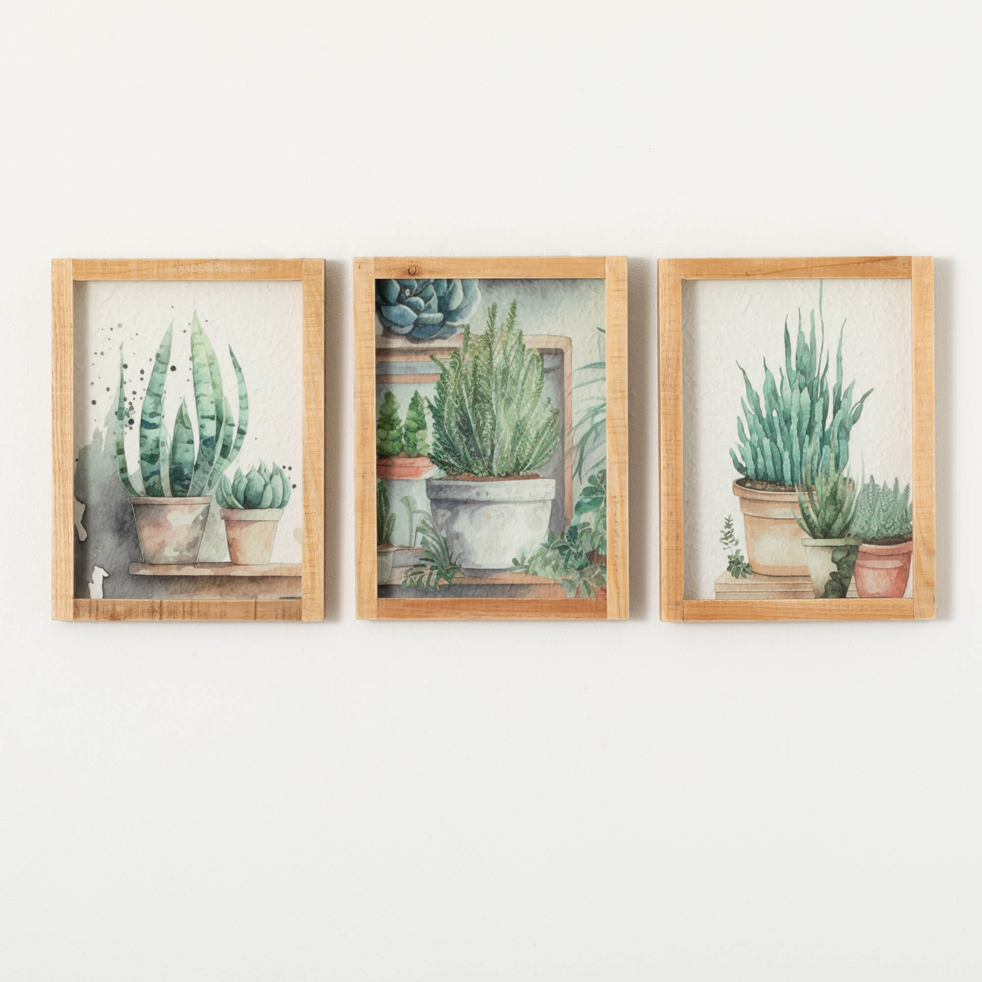 PLANT WALL ART Set 3