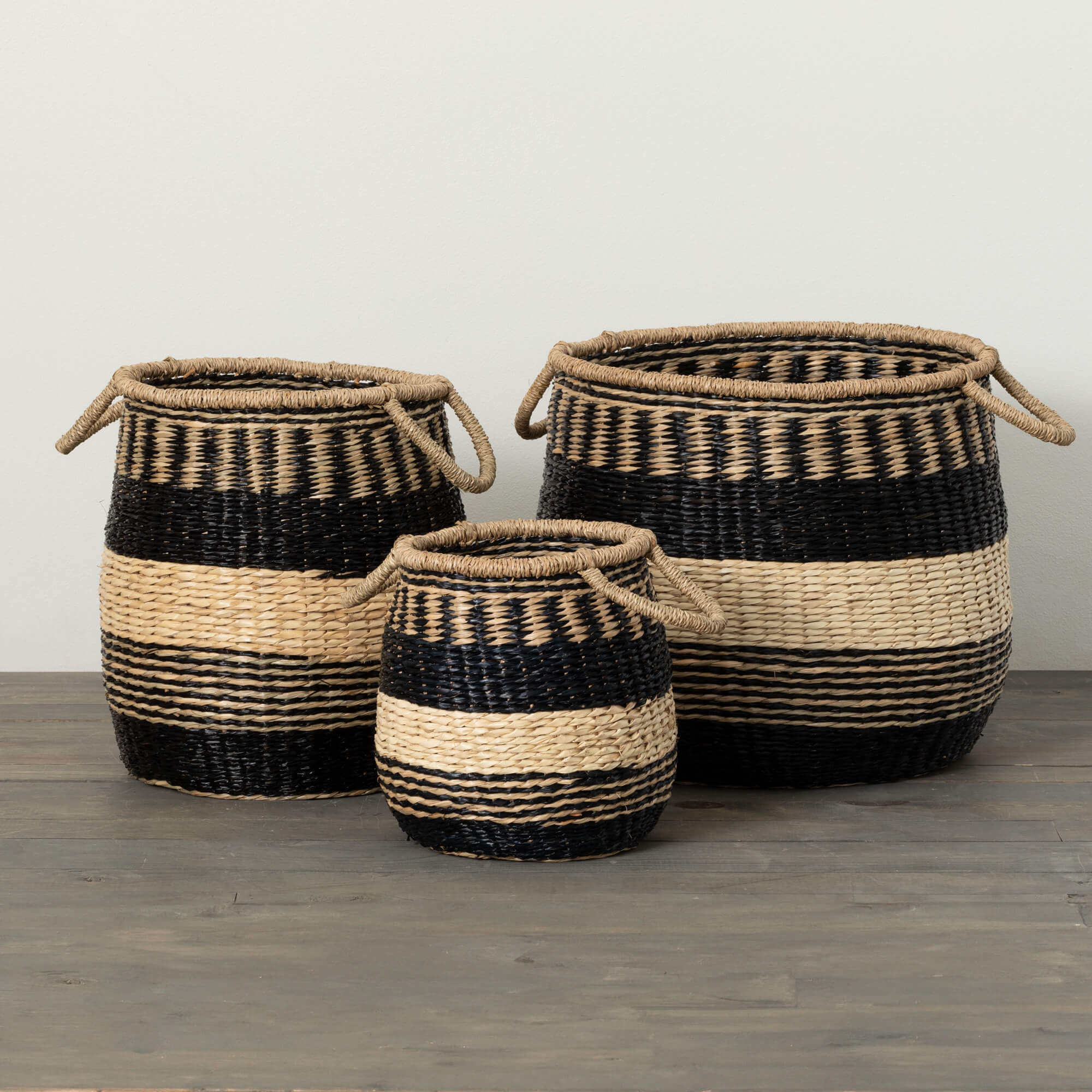 WOVEN BASKET SET 3