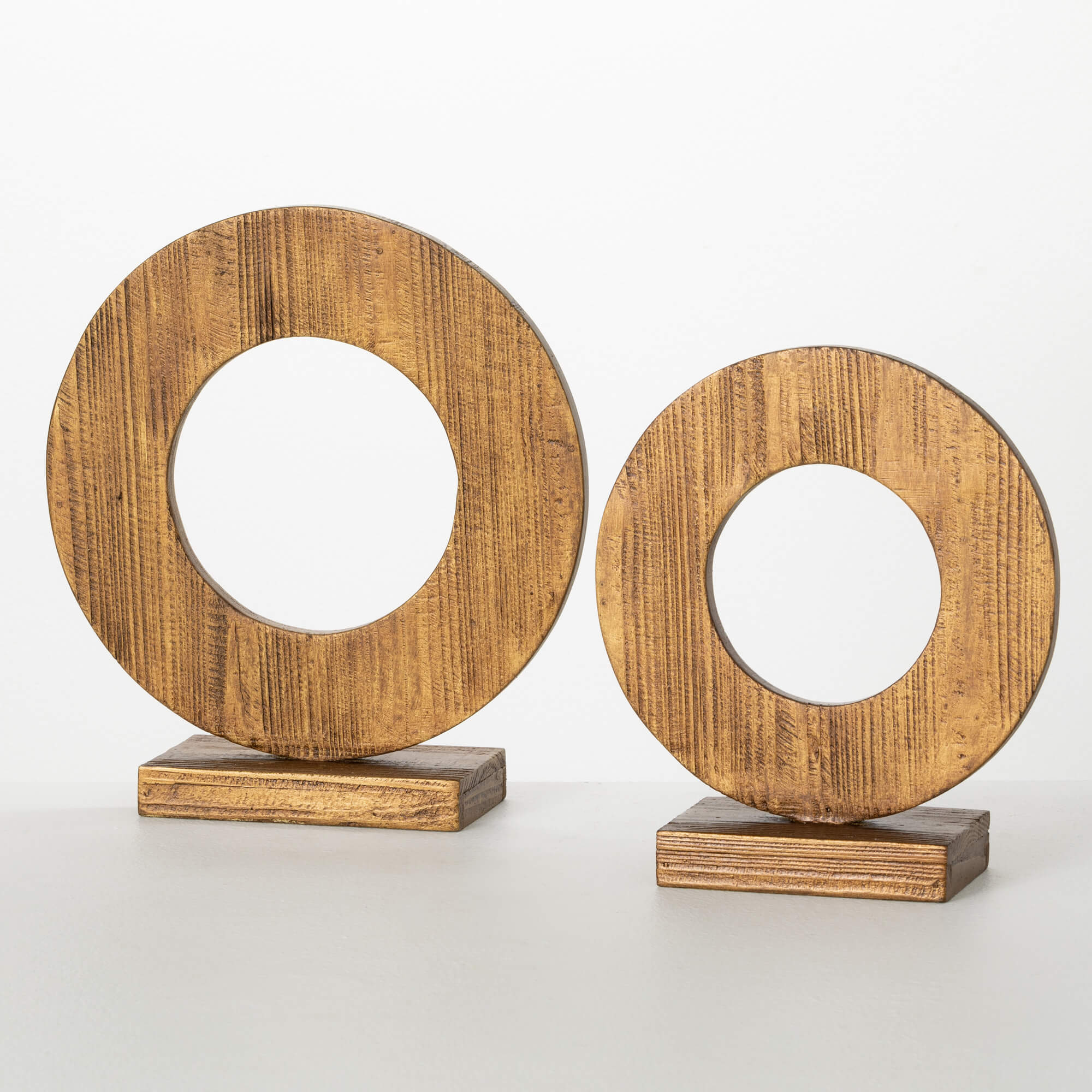 CIRCLE TABLE DECOR SET OF 2