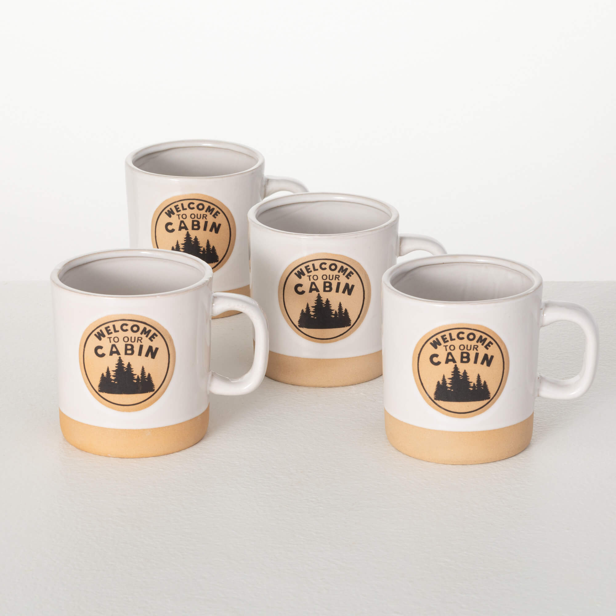 CABIN MUG Set 4
