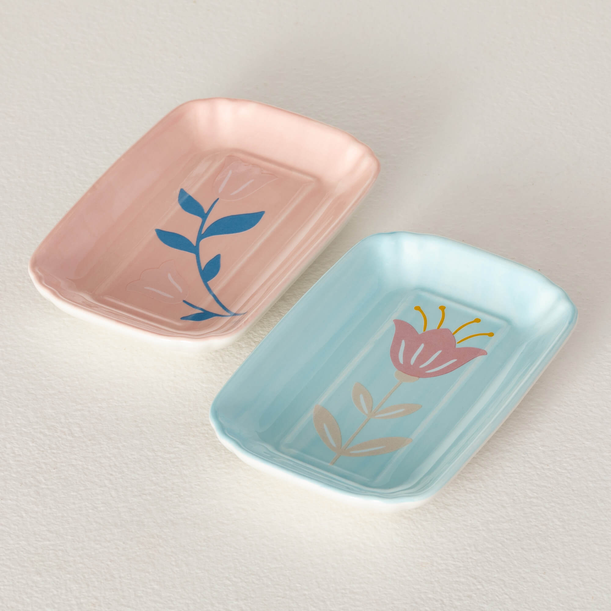 TULIP RING PLATE Set 2