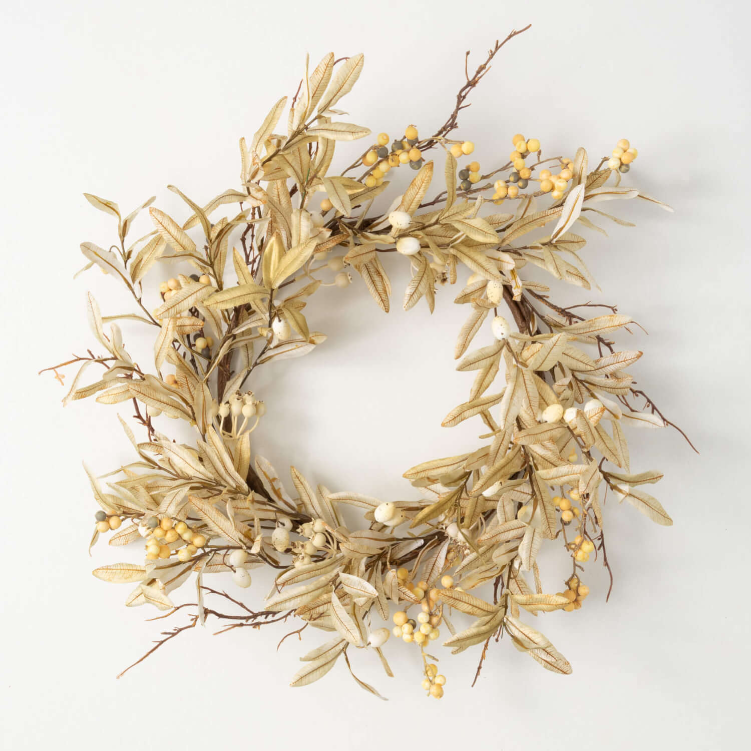 ATLANTIC OLIVE LEAF WREATH