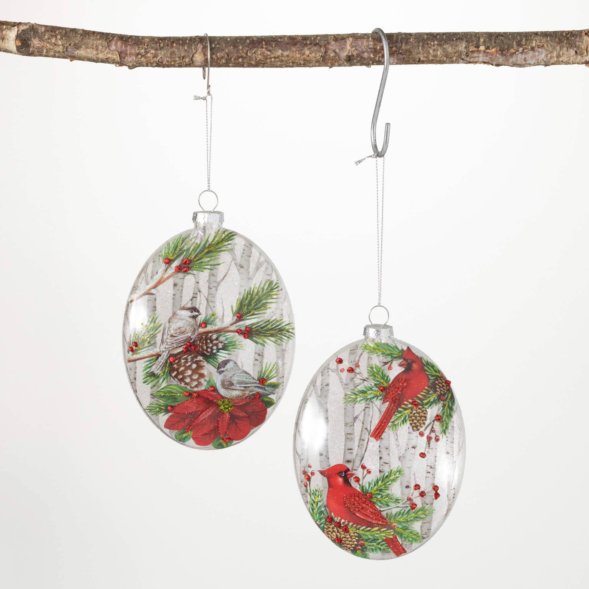 BIRD DISC ORNAMENT SET