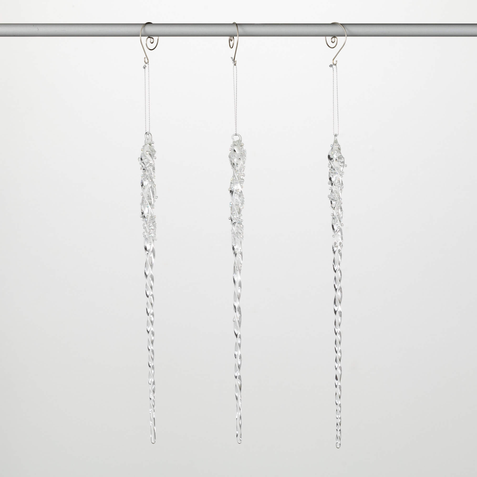 BOXED ICICLE ORNAMENT TRIO