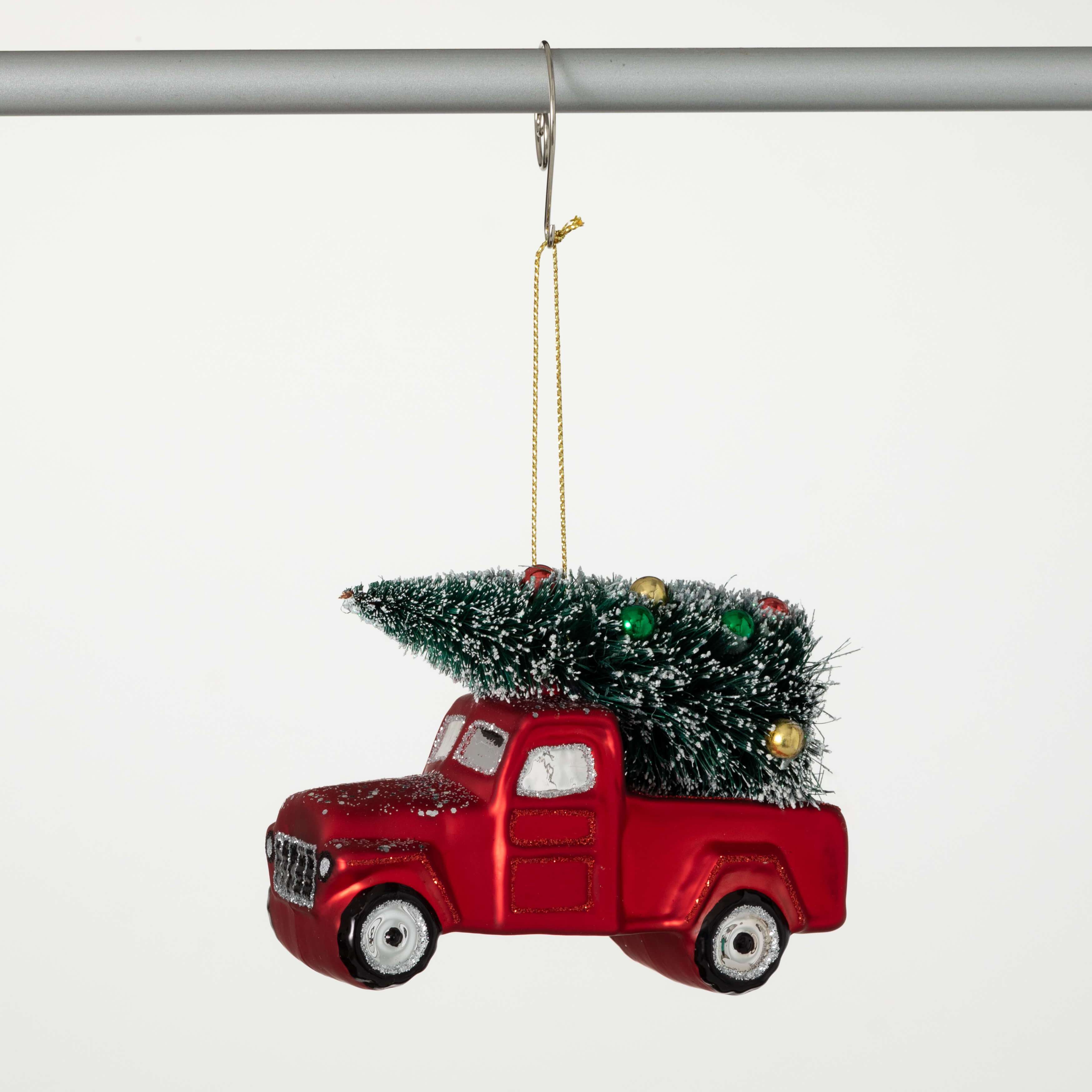 VINTAGE TRUCK XMAS ORNAMENT