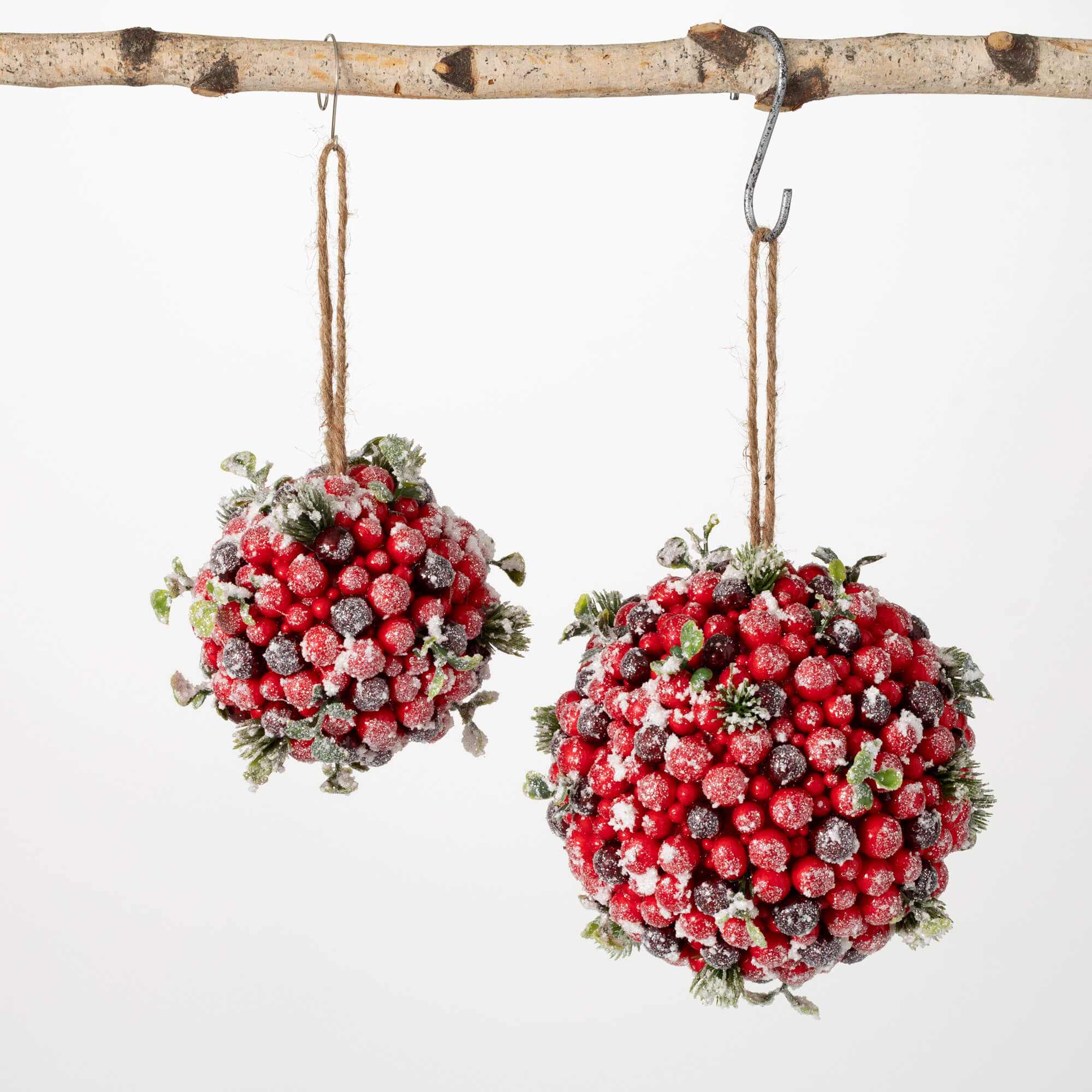 BERRY BALL ORNAMENT Set 2