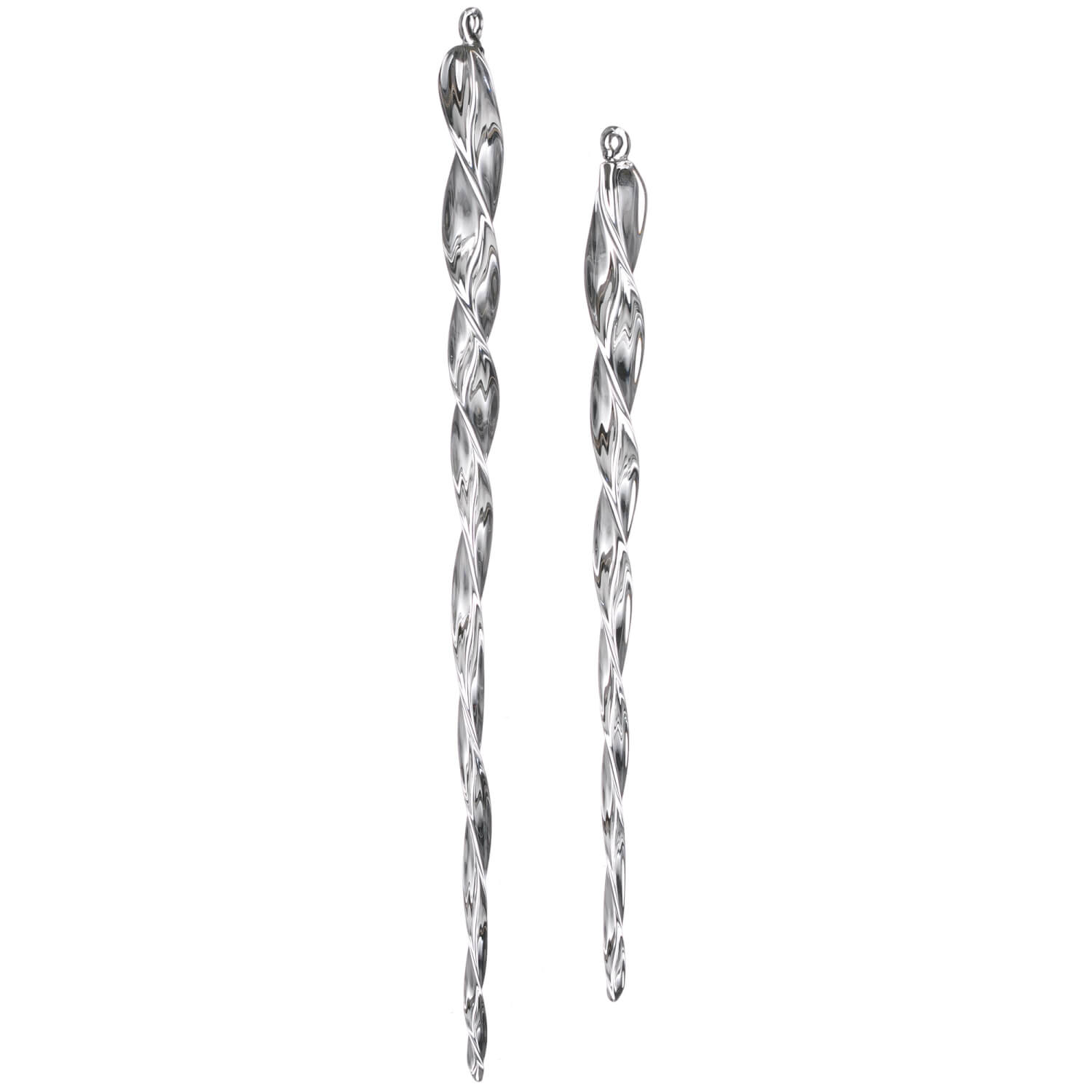 ICICLE TWIST ORNAMENT 2 ASST