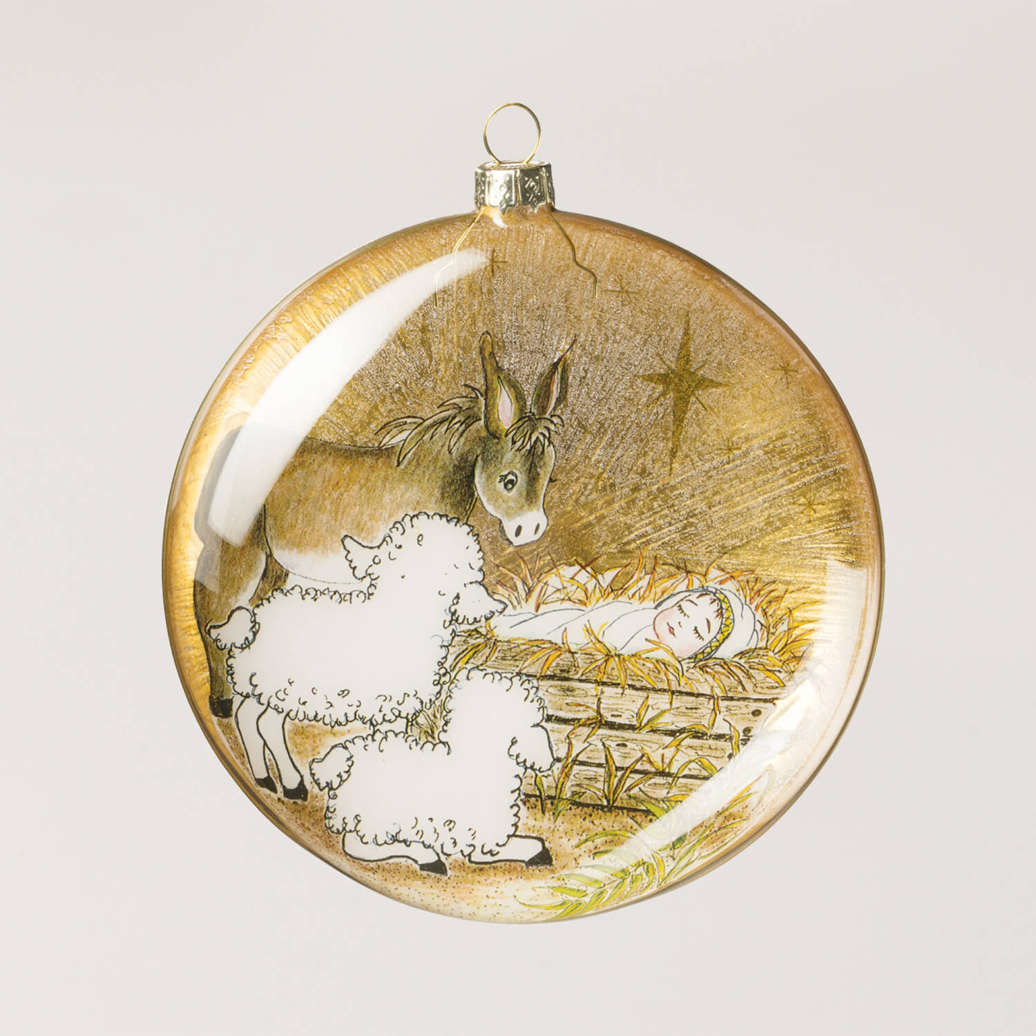 MANGER SCENE ORNAMENT