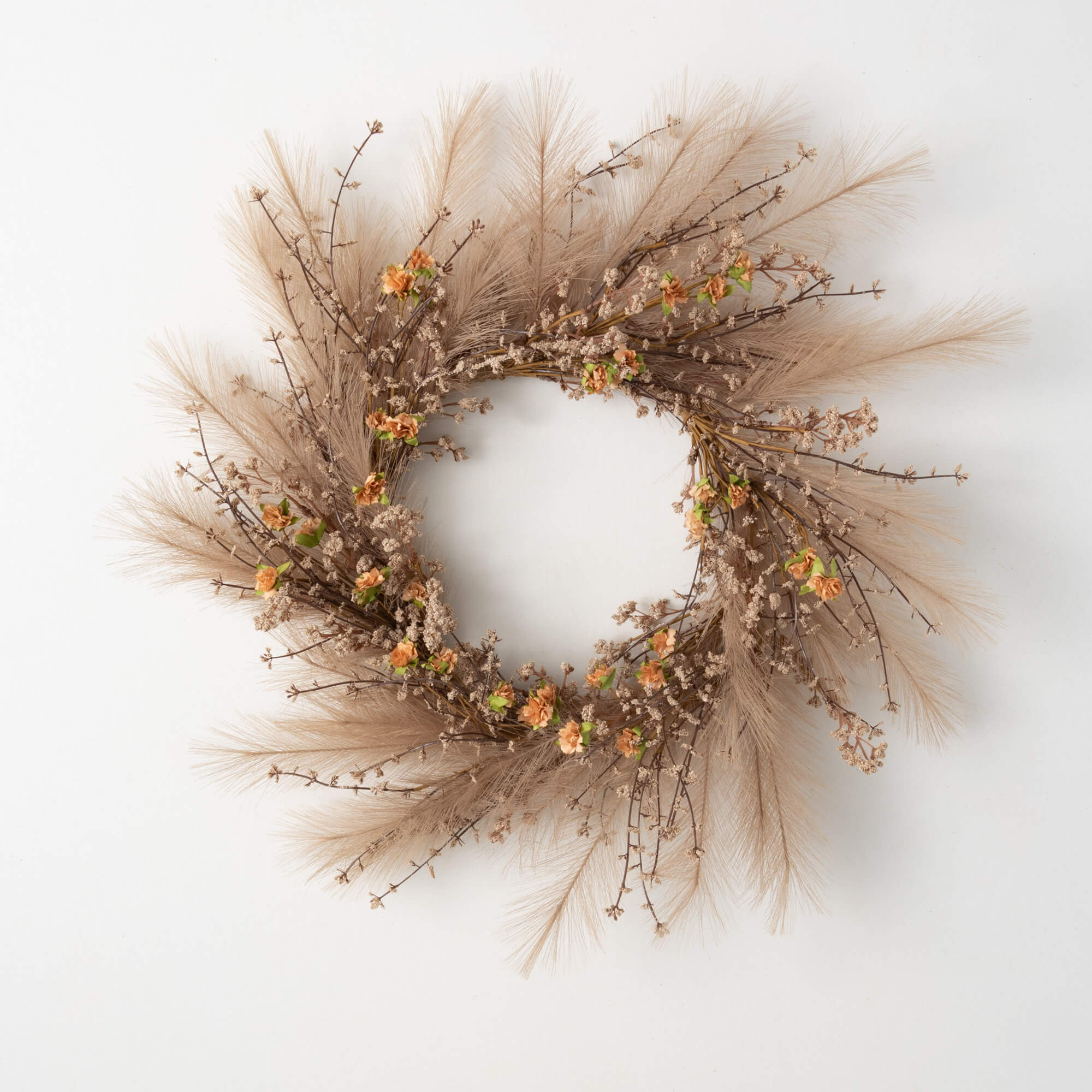 PAMPAS GRASS BERRY WREATH