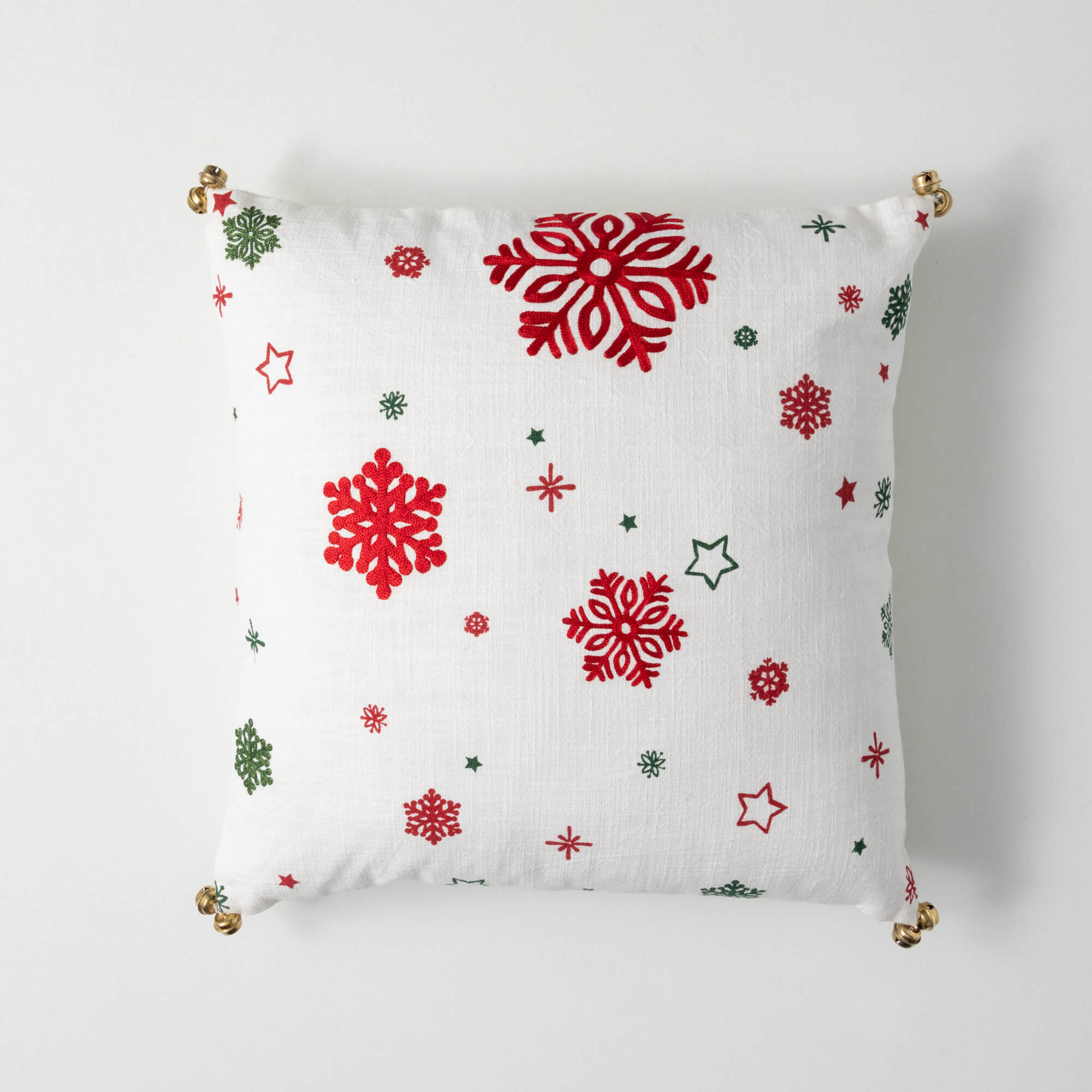 COLOR SNOWFLAKE PILLOW