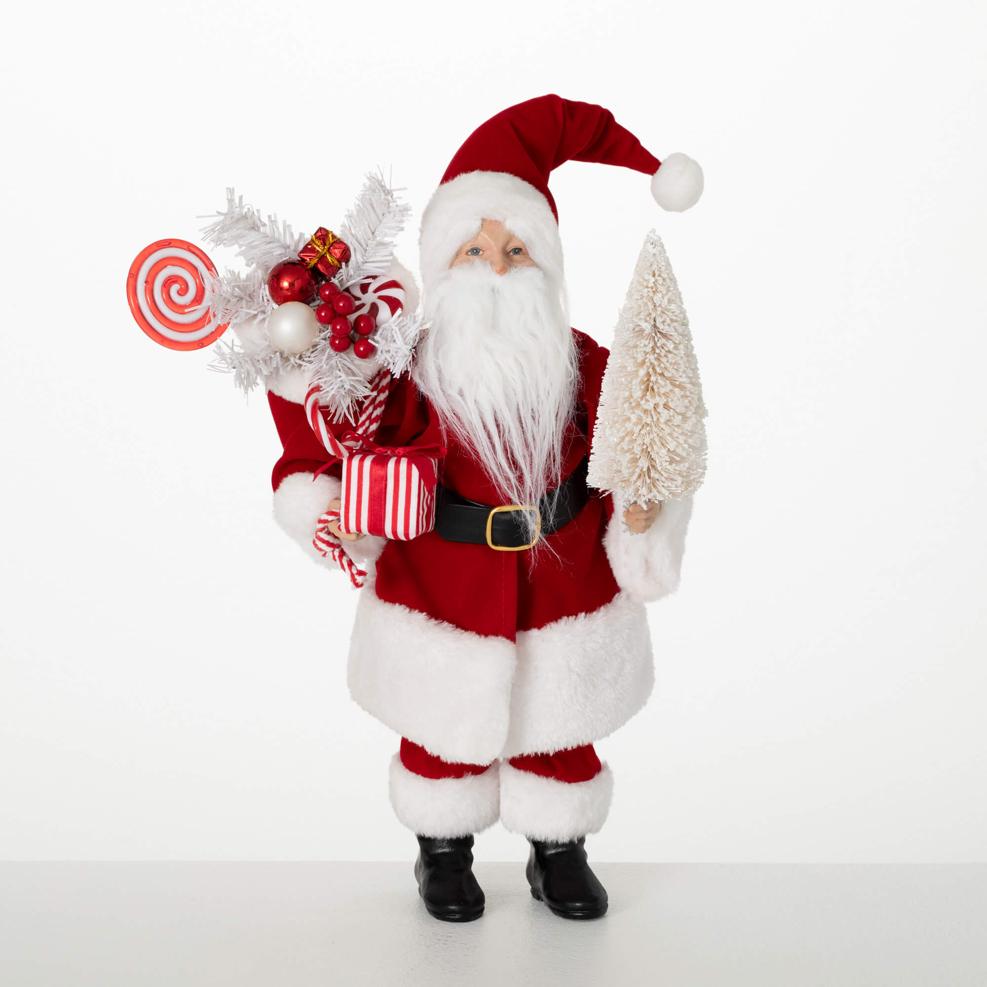 SANTA WITH PACKAGES FIGURE