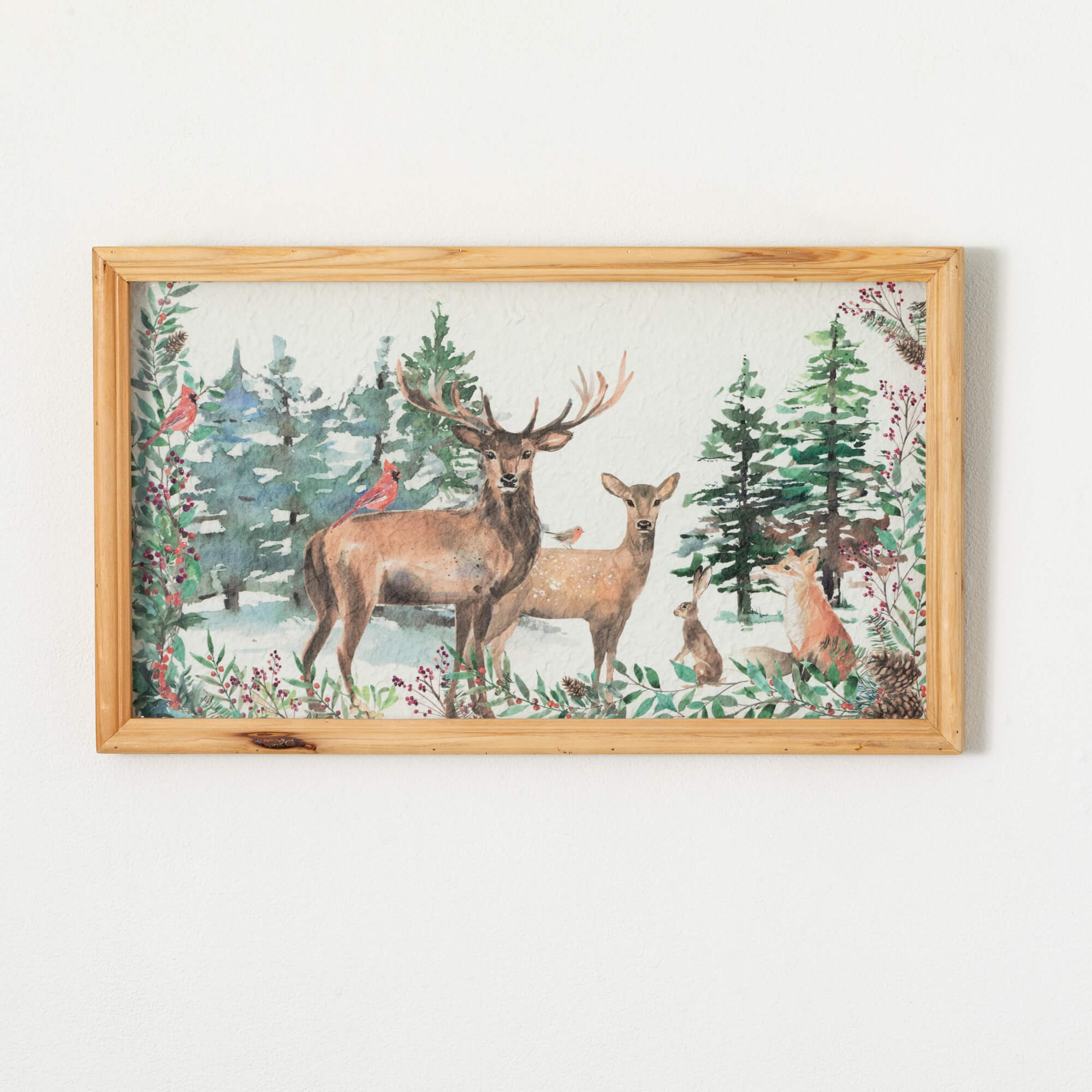 DEER WOODLAND WALL ART