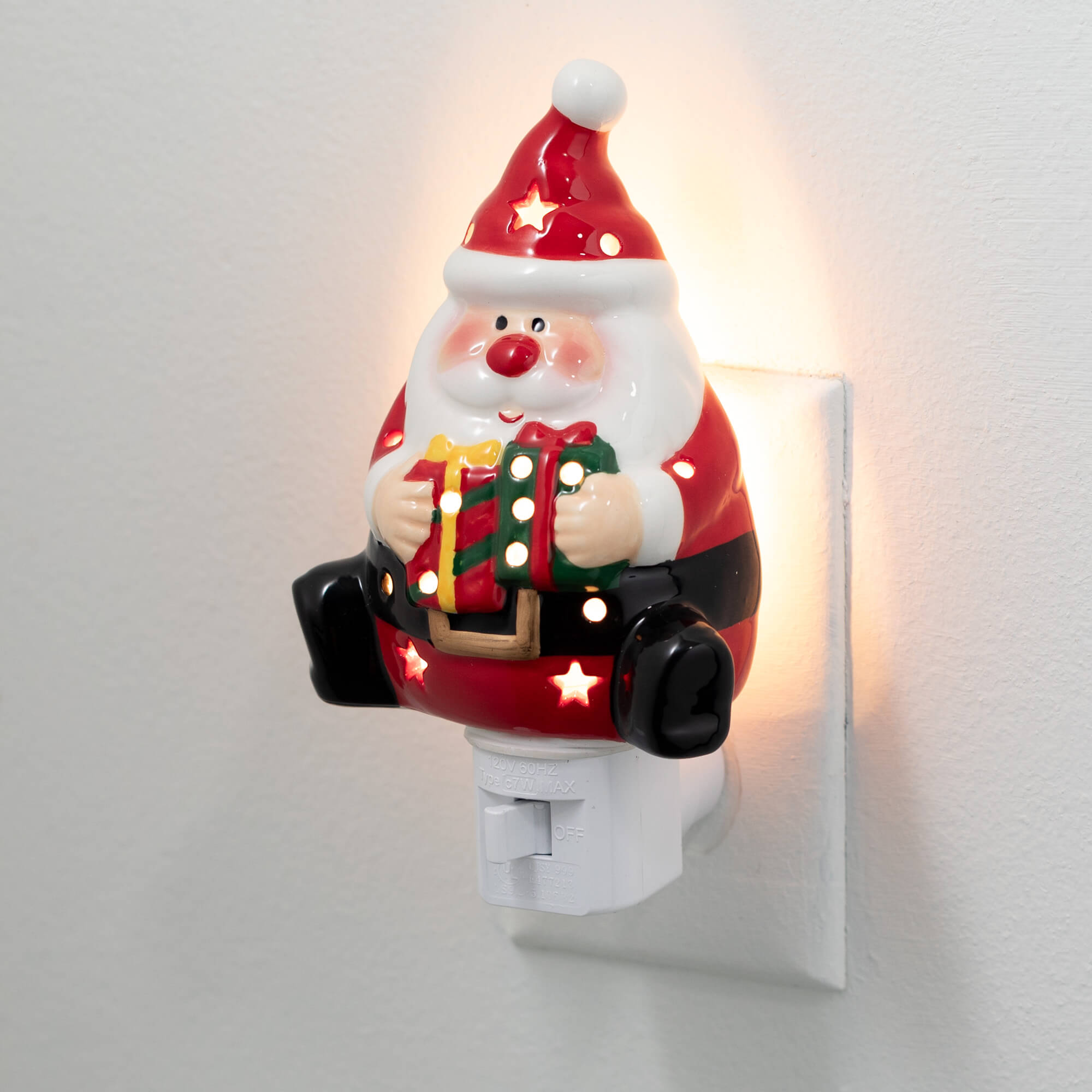 WHIMSICAL SANTA NIGHTLIGHT