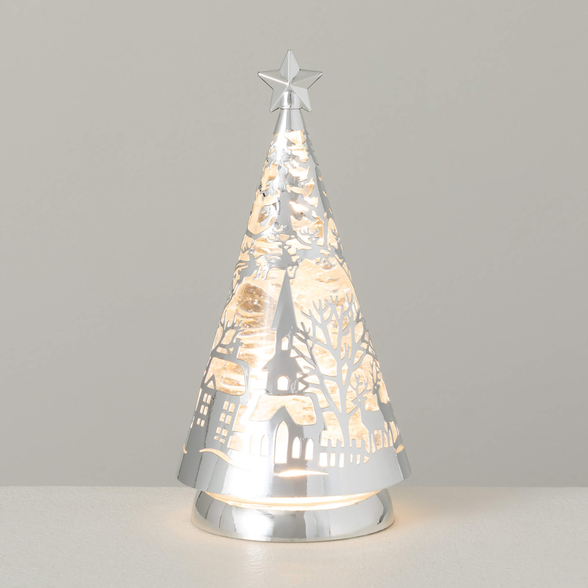 LED VILLAGE SHIMMER TREE LIGHT