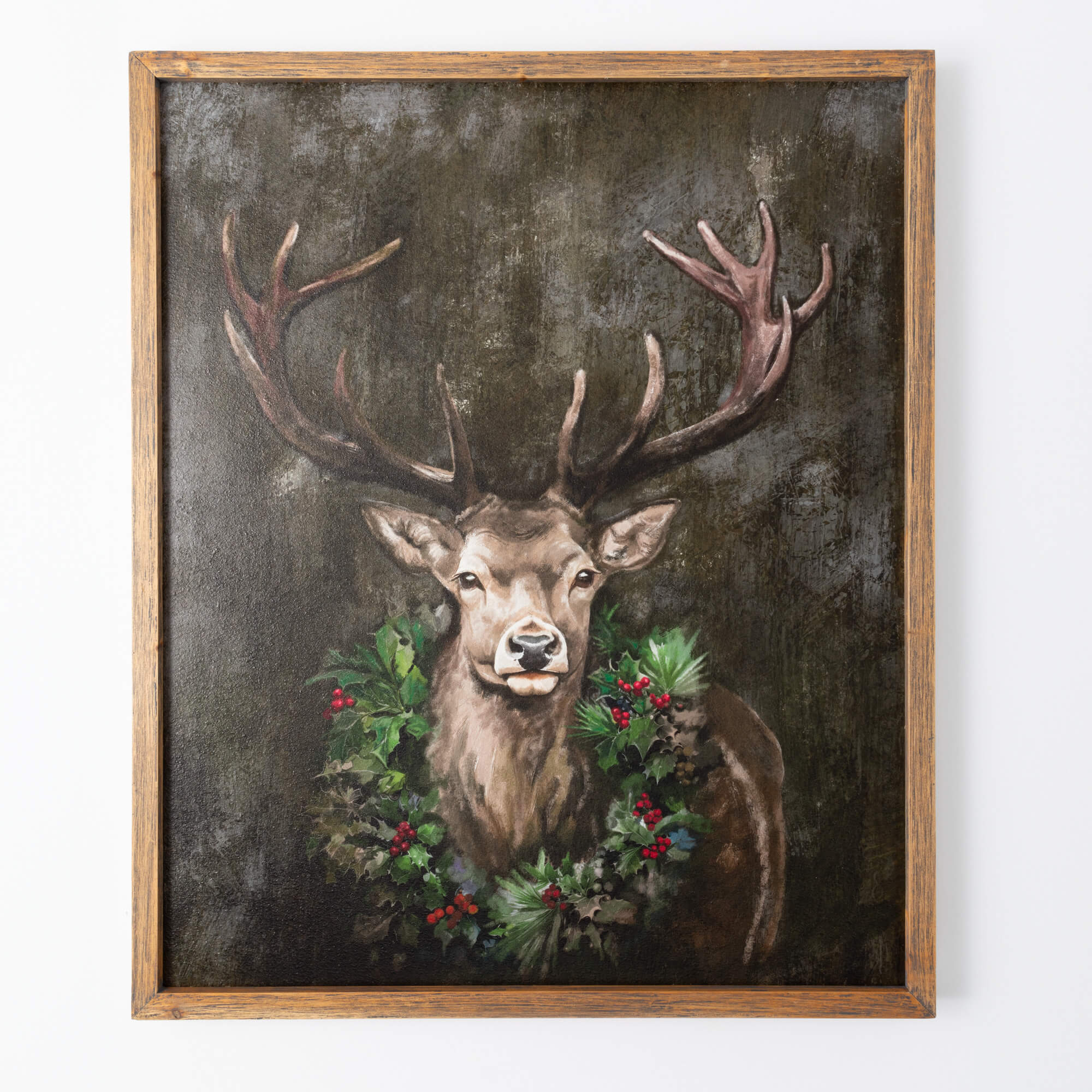 HOLIDAY DEER WALL DECOR