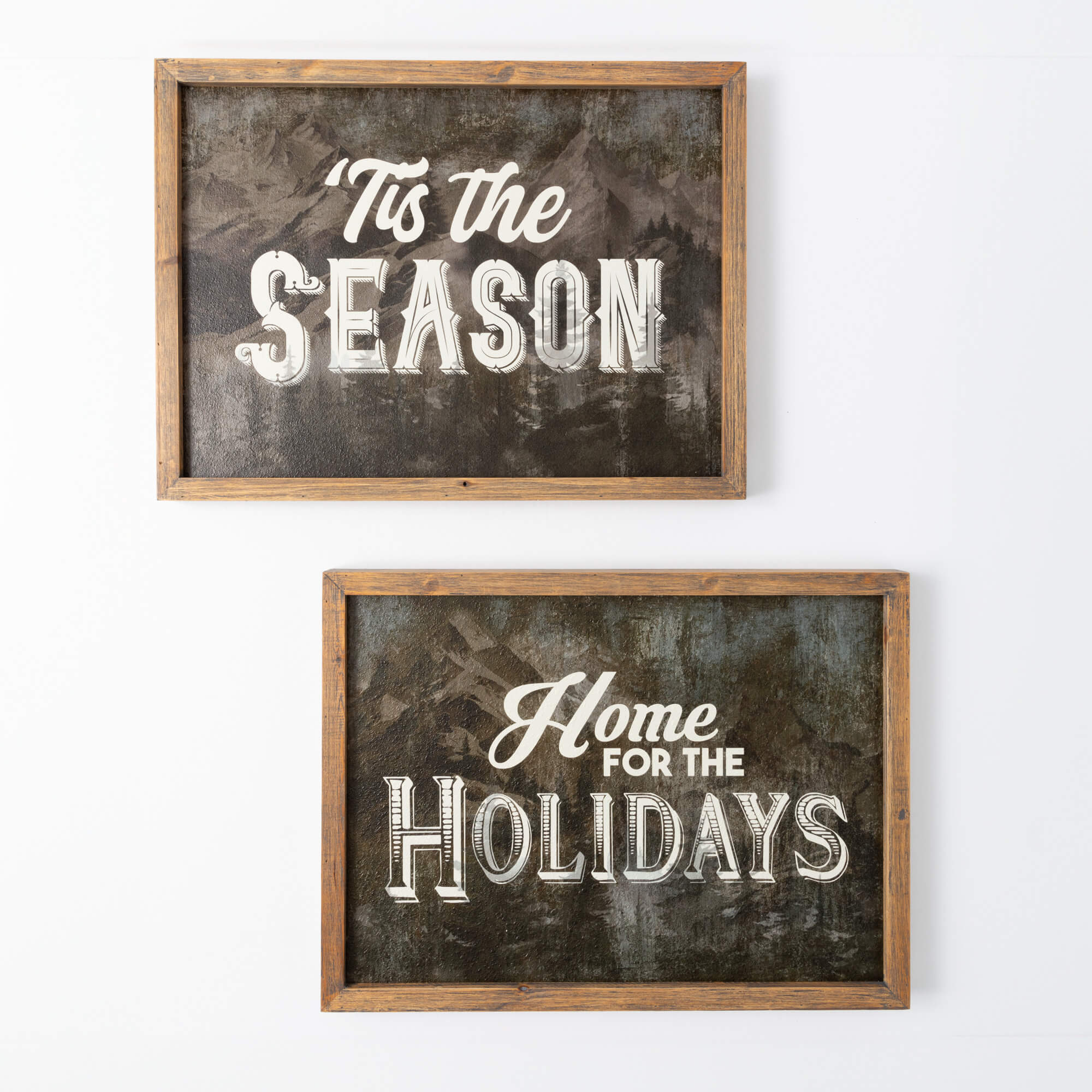 HOLIDAY WALL DECOR Set 2