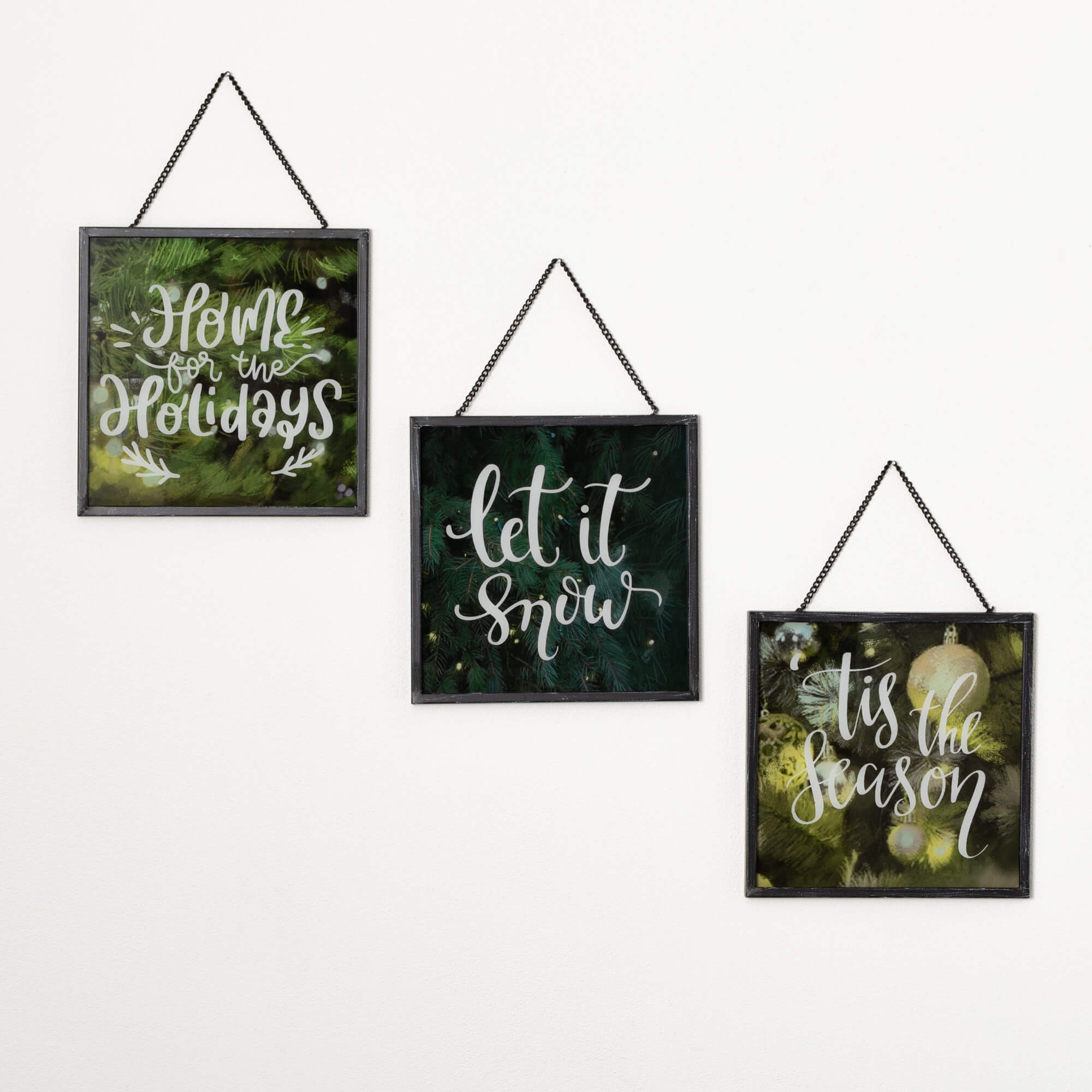 FESTIVE WALL DECOR Set 3