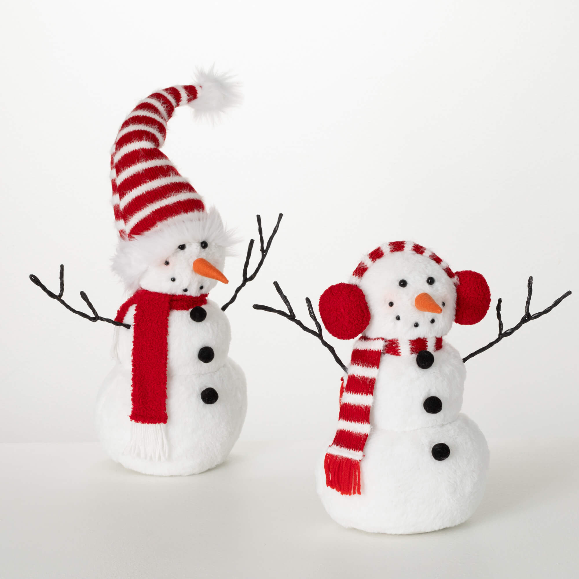 TALL STANDING SNOWMAN SET OF 2