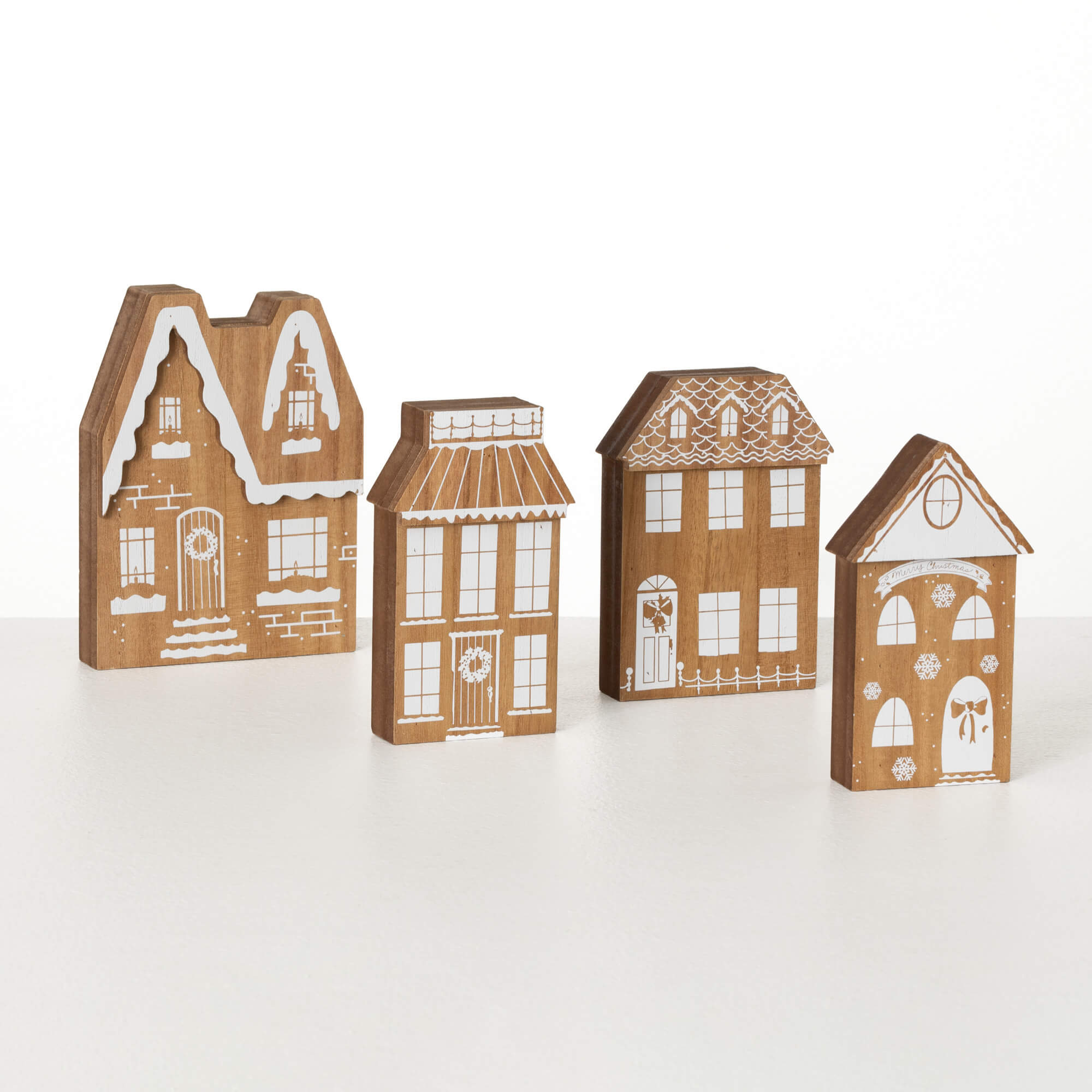 HOUSE TABLE DECOR Set 4