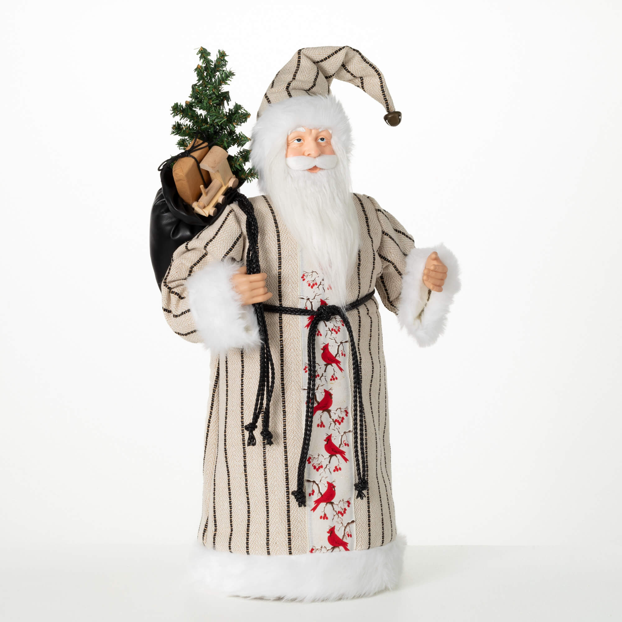 WOODLAND SANTA TREE TOPPER