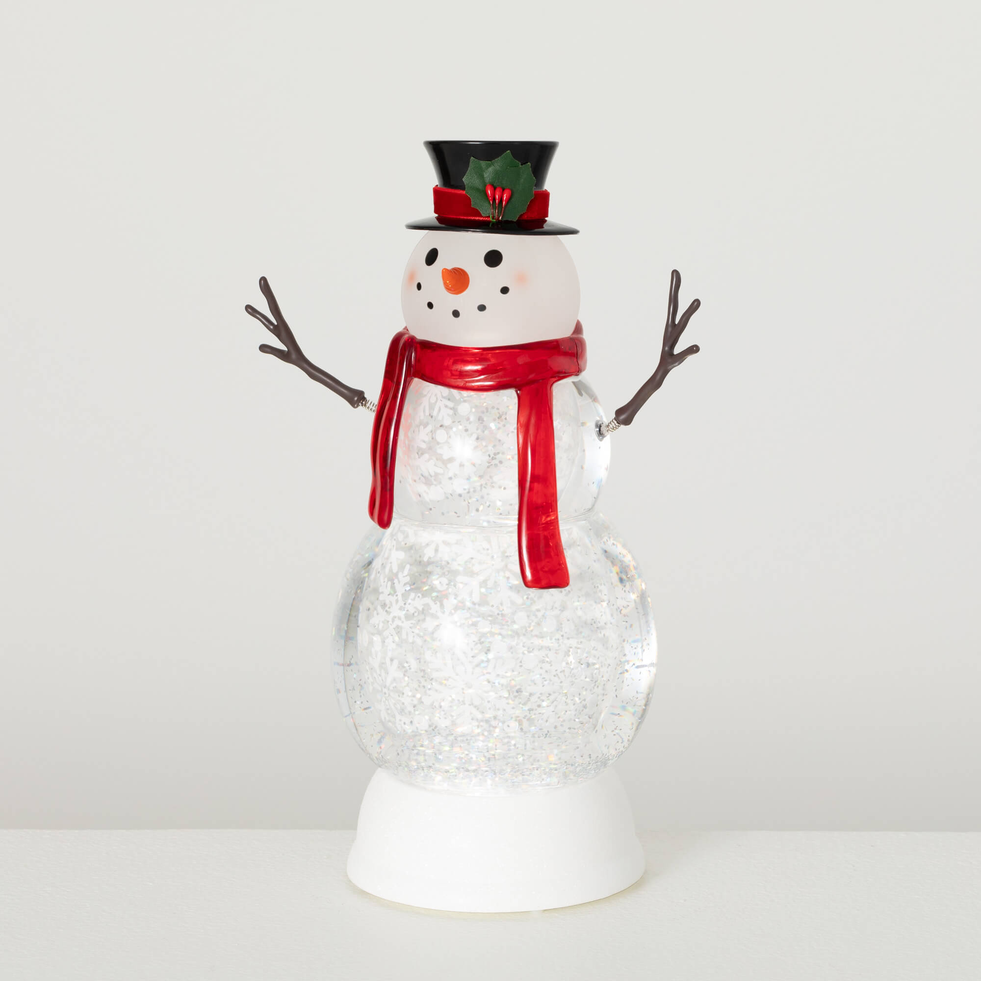 LED SHIMMER SNOWMAN