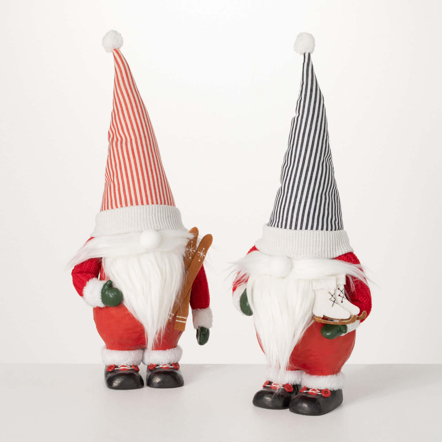 SKI & SKATE GNOME FIGURE SET 2