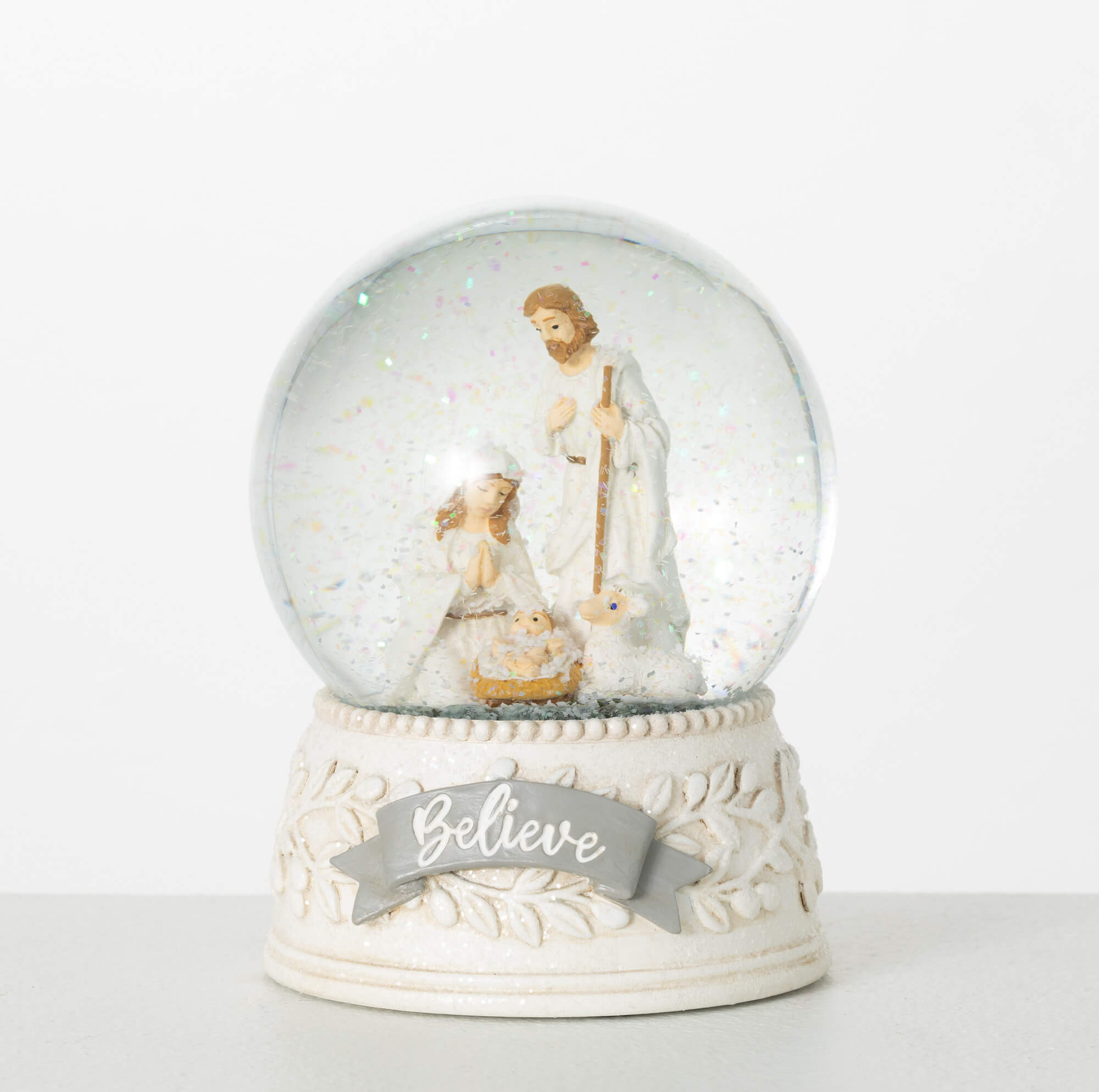 HOLY FAMILY SNOWGLOBE