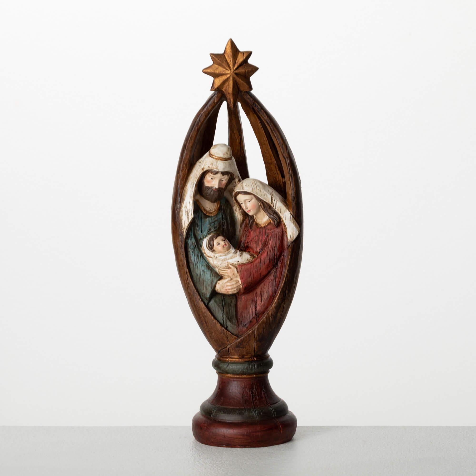 STYLISH HOLY FAMILY TEARDROP