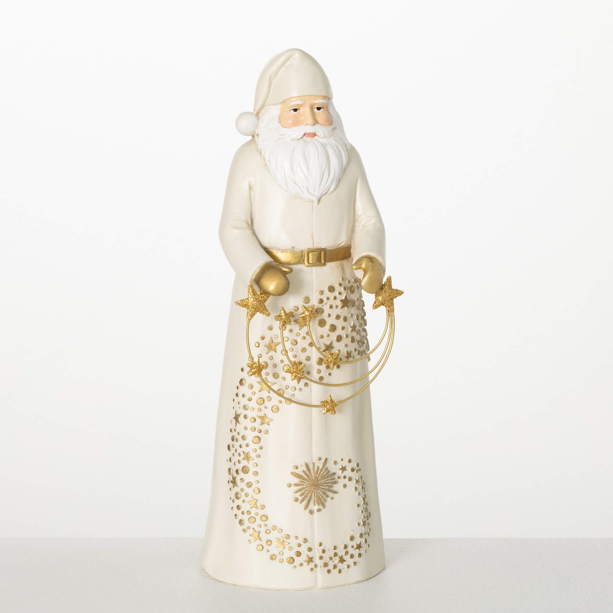 CELESTIAL SANTA FIGURINE