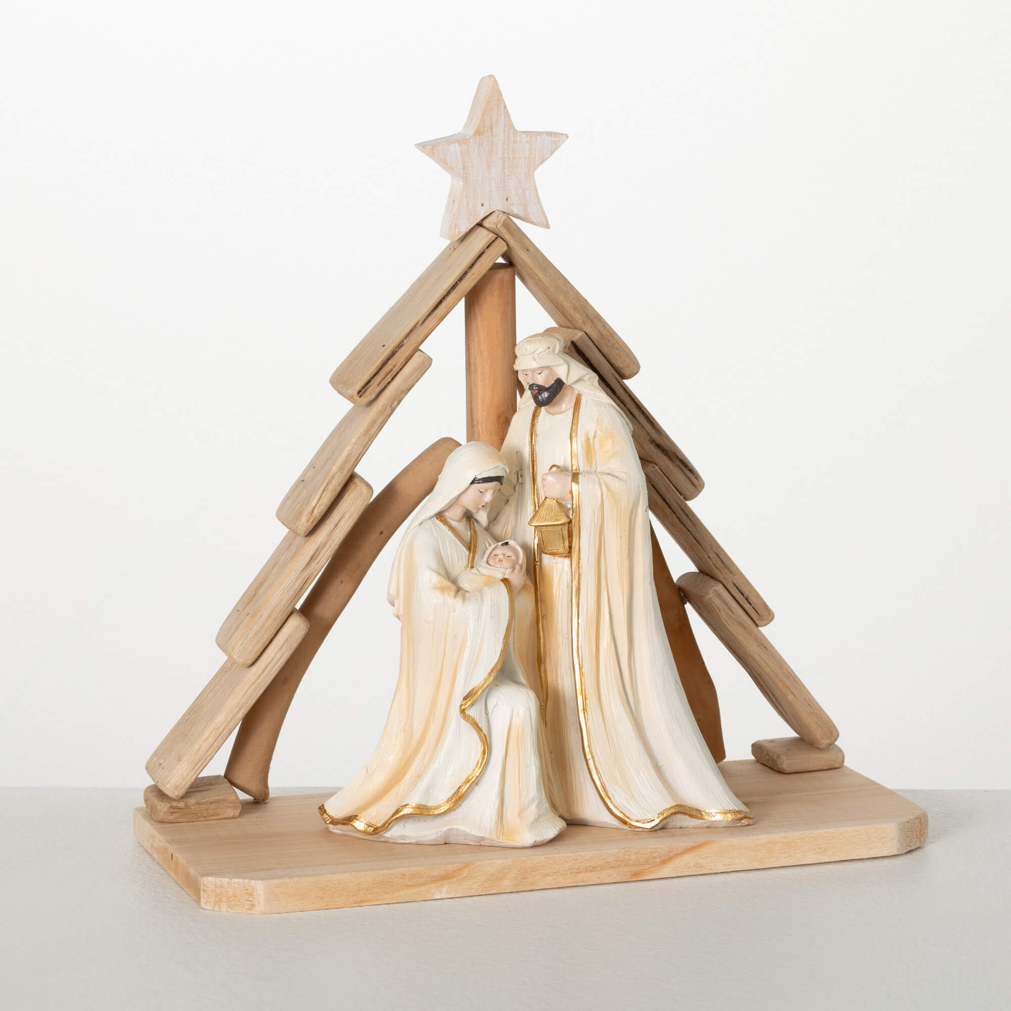 HOLY FAMILY TREE SCENE