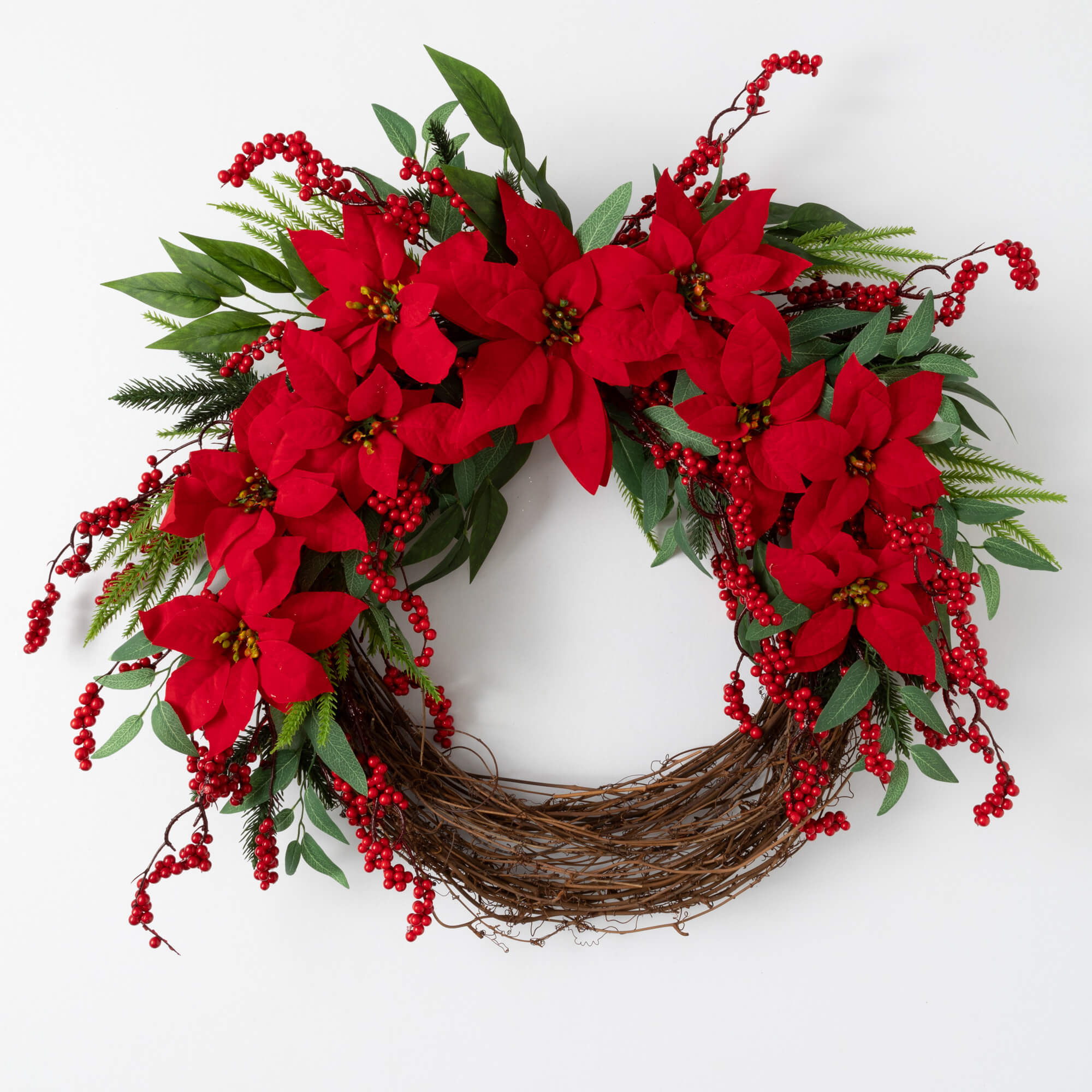 POINSETTIA WREATH