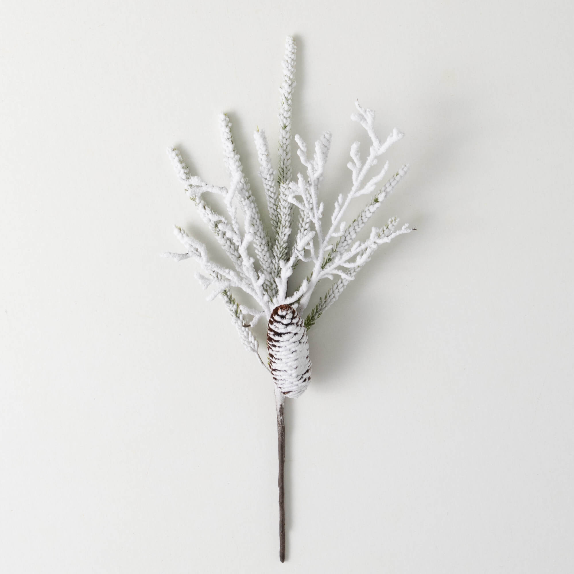 FLOCKED PINE TWIG PICK