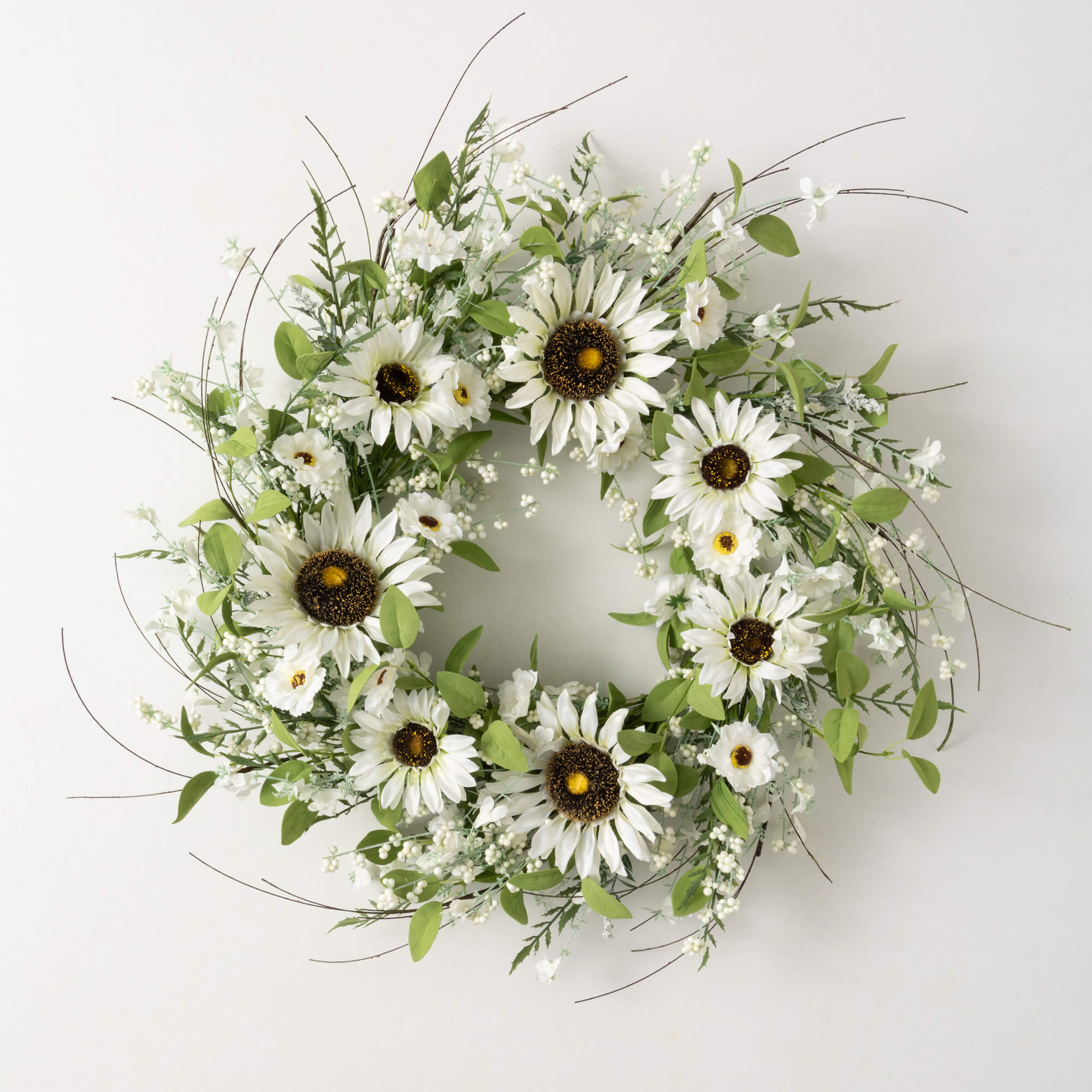 SUNFLOWER BERRY WREATH