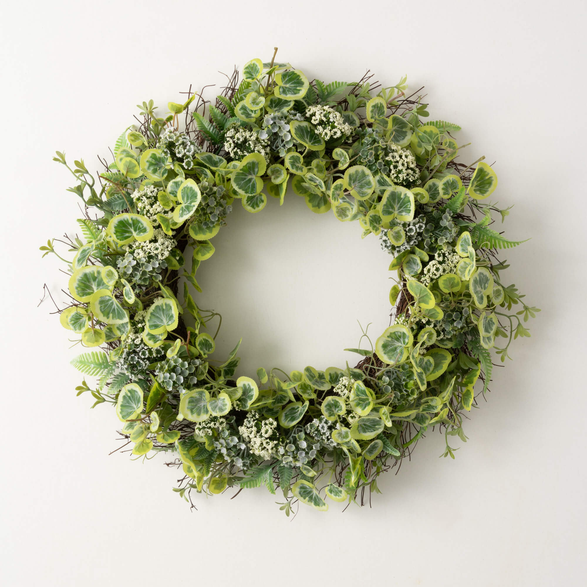 SPRING GRASS FLOWER WREATH