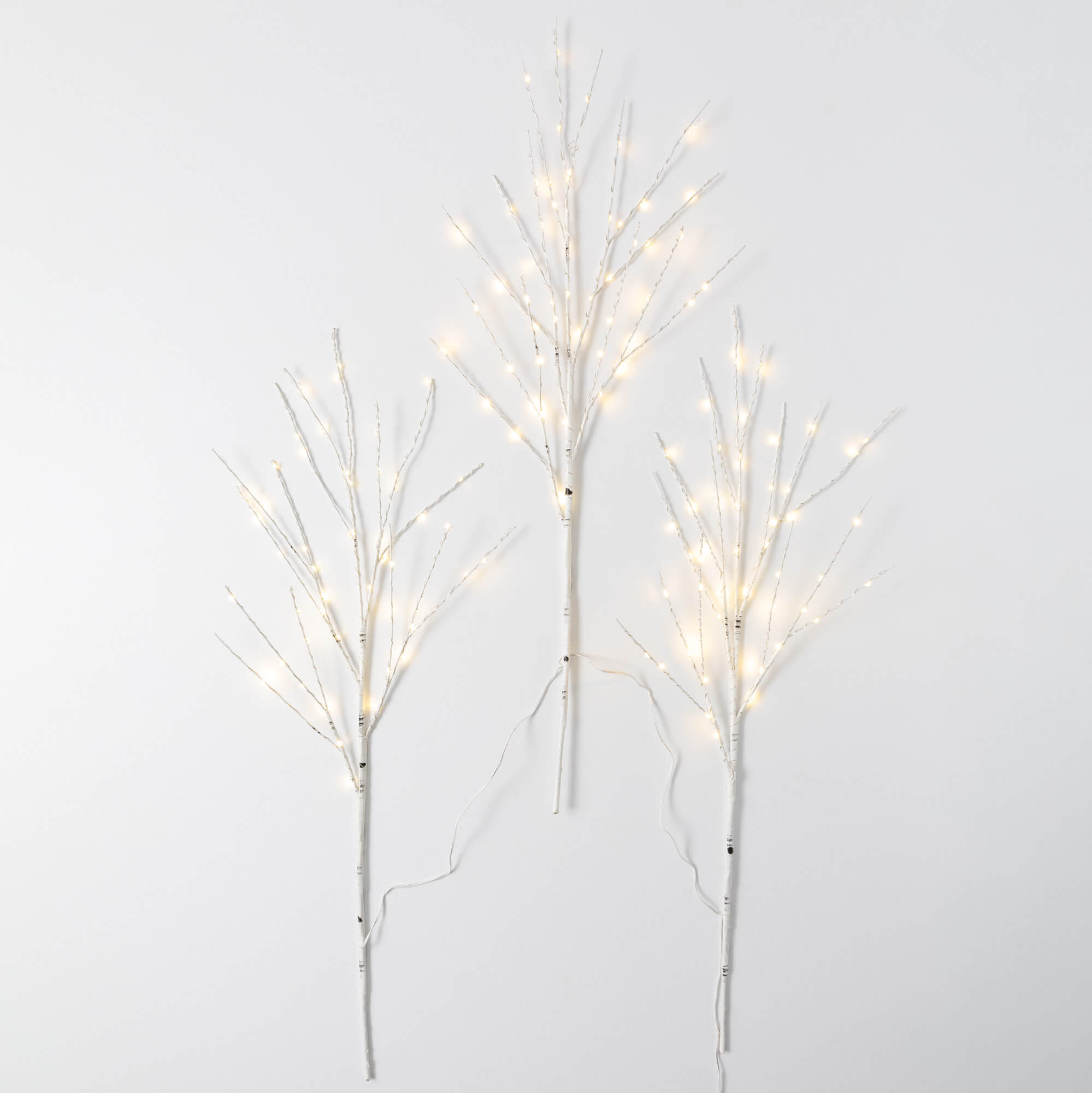 LED BIRCH TWIGS SET 3