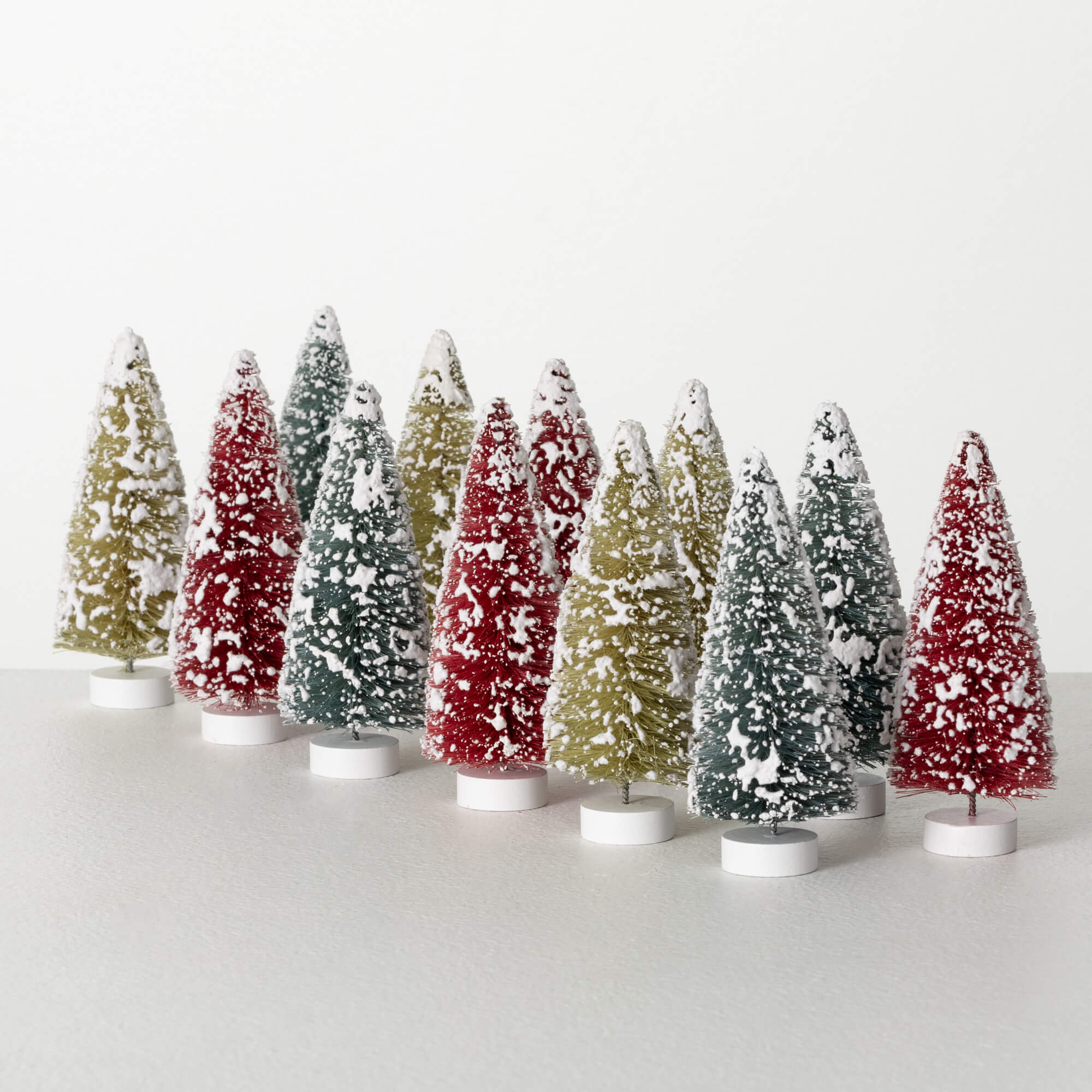 BOXED BOTTLEBRUSH TREE SET 12